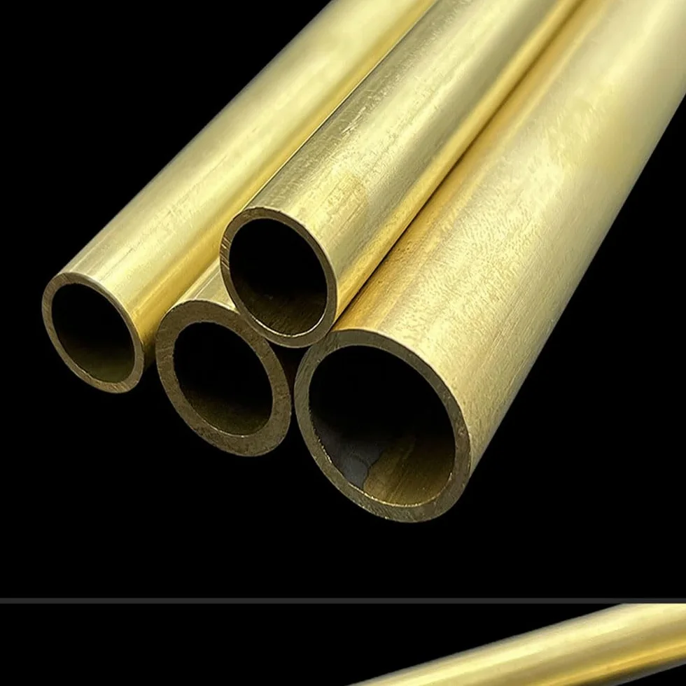 Tubo in Ottone H62 500 mm Spessore 1 mm Diametro Esterno 23 mm