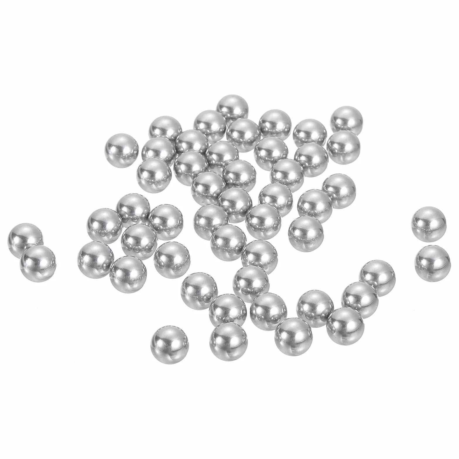QUARKZMAN 6.35mm 1/4" Cuscinetti a Sfera 50pz Acciaio Inossidabile 316 G200 Sfere Precisione Sfere Metriche per Miscelazione per Cuscinetti Biciclette Rotelle Cassetti Guide