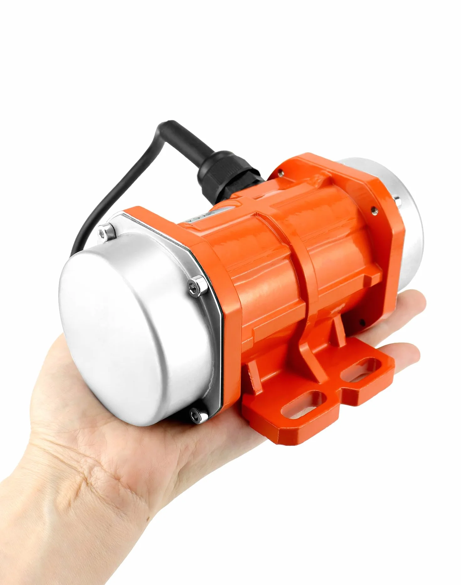 QWORK® Motore a vibrazione monofase, 40 W 220 V, piccolo motore vibratore, 3000 giri/min