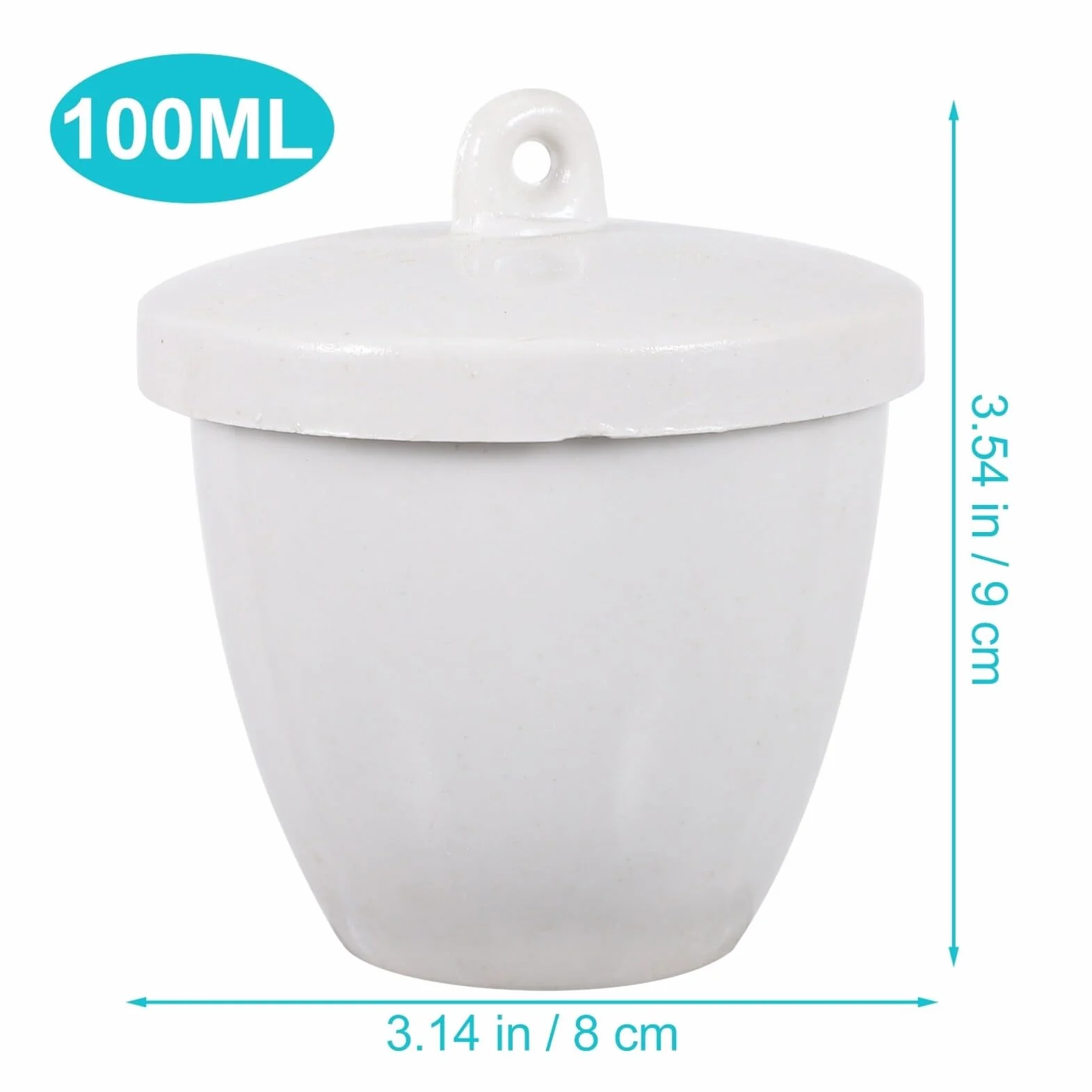 4Pcs Crogiolo Di Ceramica Strumento Per Crogiolo Di Fusione Crogiolo Di Forma Bassa Raffinazione Crogiolo Crogiolo Di Raffinazione Pratico Crogiolo In Ceramica Crogiolo Multiuso
