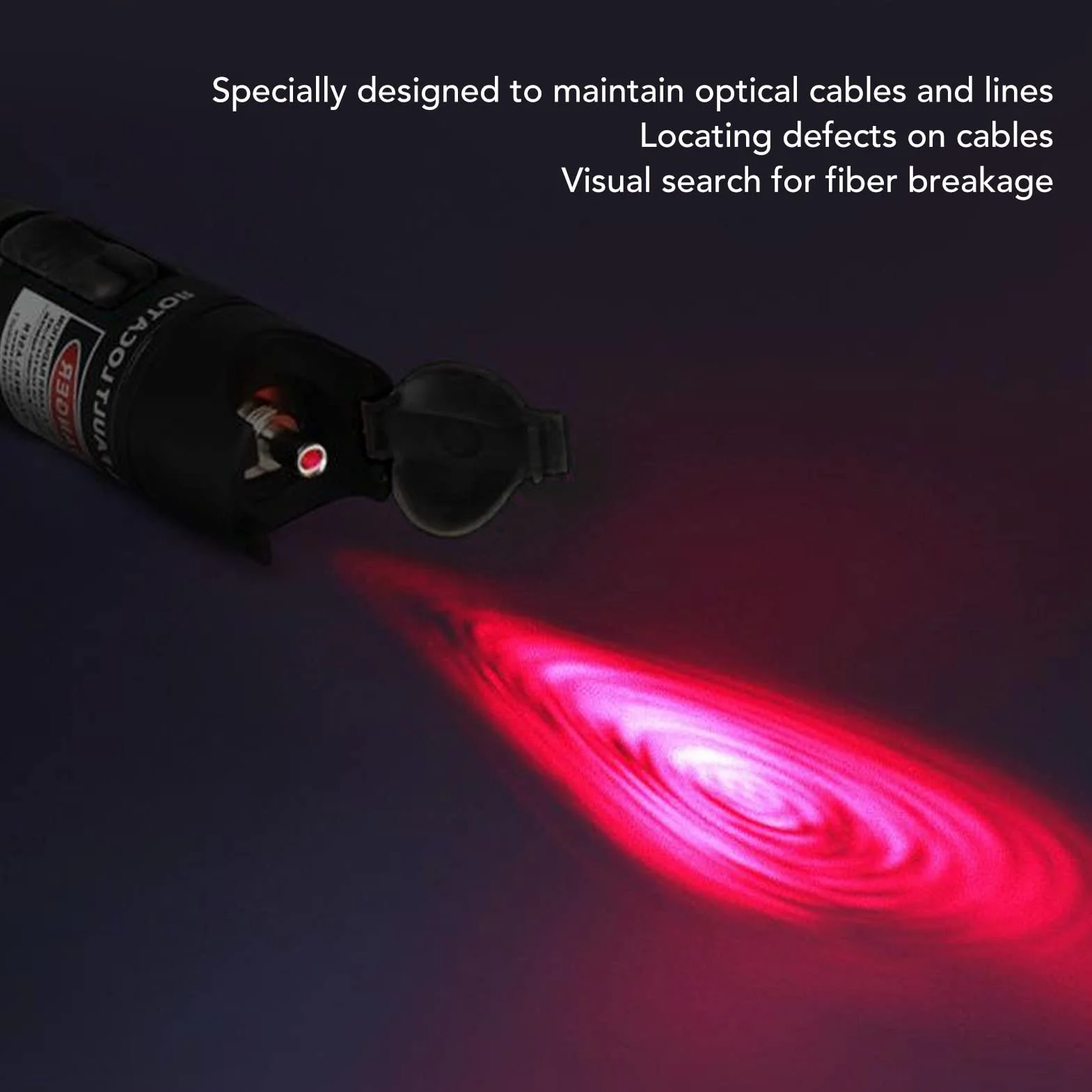 Indicatore di Posizione Visivo 60MW 60KM di Uscita Universale FC SC ST Interfaccia Non VFL Penna di Prova Ottica per Cavo di Rete Ottico Misuratore