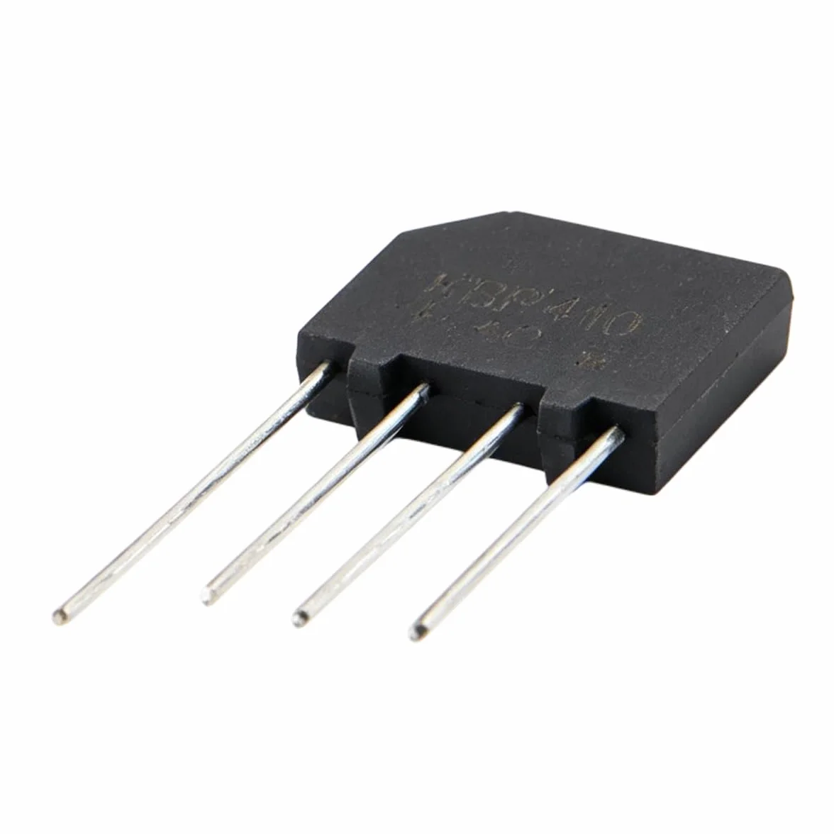 KBP410 - 10 diodi raddrizzatori a ponte monofase, 1000 V/4 A, onda intera, 4 Ampere, 1000 Volt, diodi elettronici al silicio, 4 pin