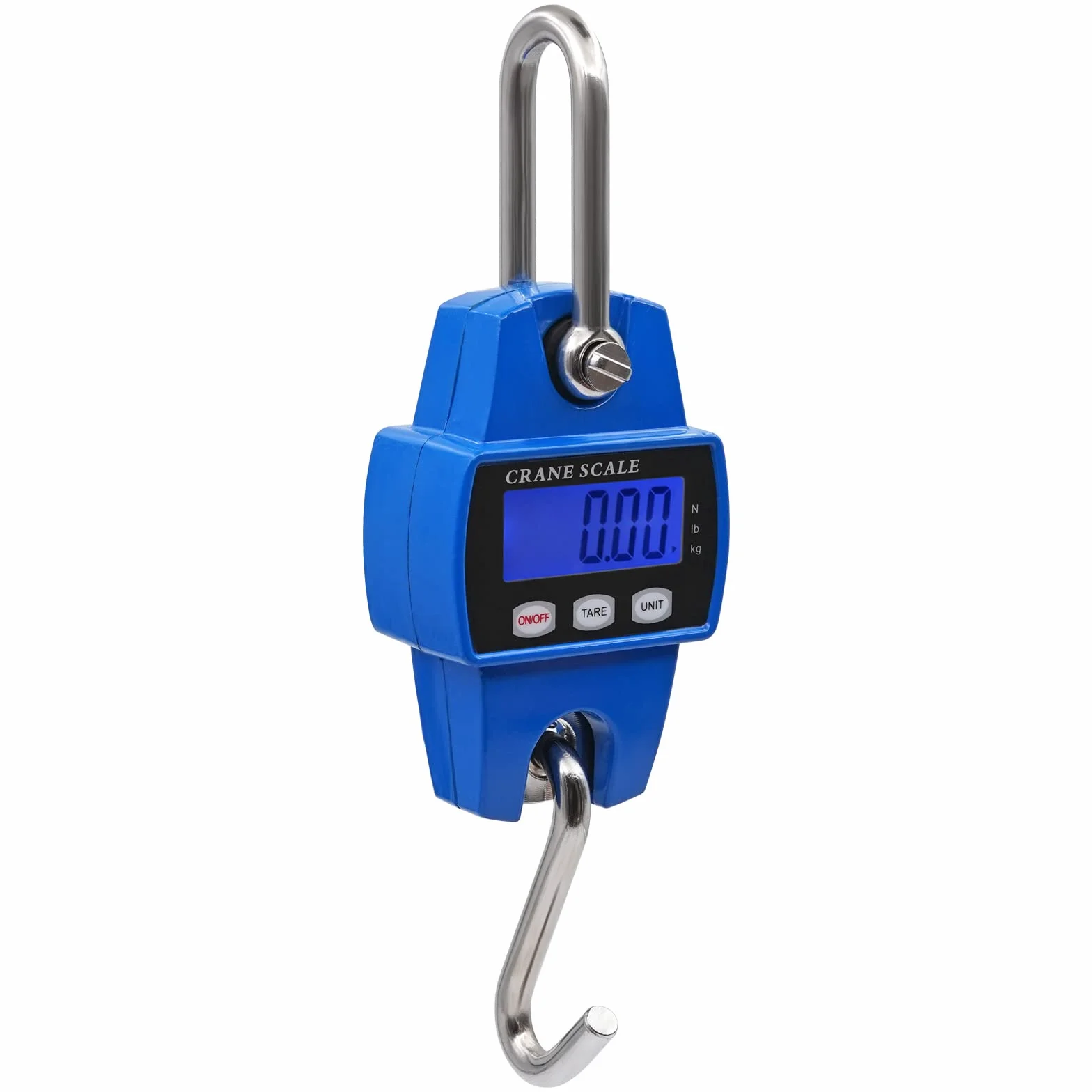 Bilancia Professionale 300kg Mini Scala Appendere Portatile con Gancio Gru Elettronica Resistente