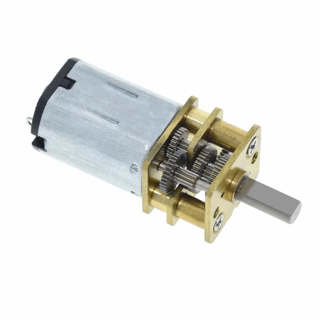 Motoriduttore Hailege 2 pezzi N20 (12V 500 giri/min) GA12-N20 DC 3V / 6V12V N20 Motoriduttore Mini motoriduttore di ritardo Micro motore per Smart Car multi-velocità Robort opzionale