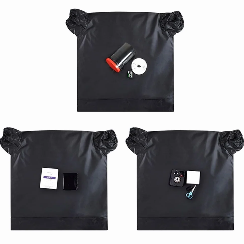 Darkroom Bag Borsa per cambio pellicola 56 x 57 cm nero L
