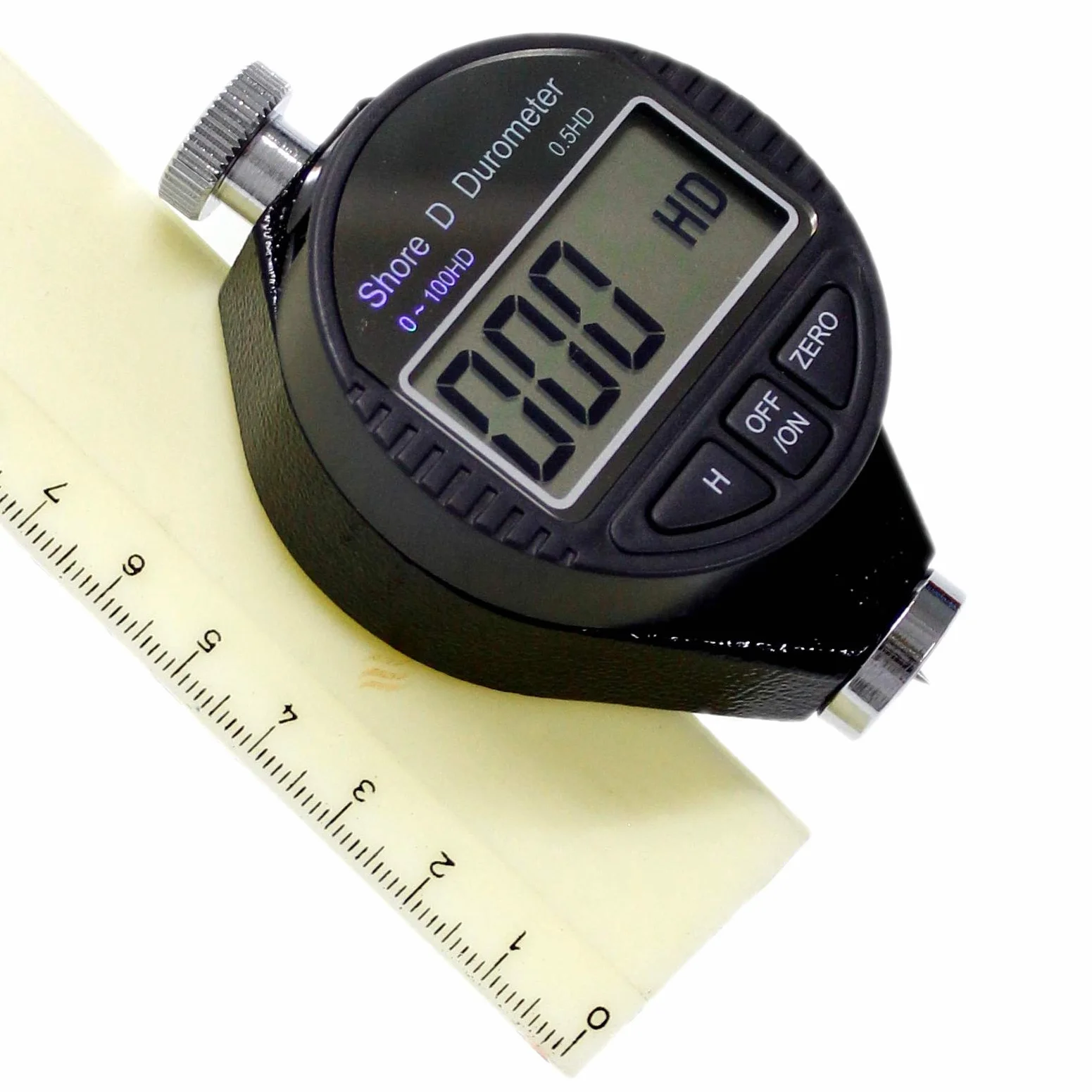 KATSU Durometro Digitale Shore D 0-100HD Misuratore Durezza Gomma Plastica Vetro