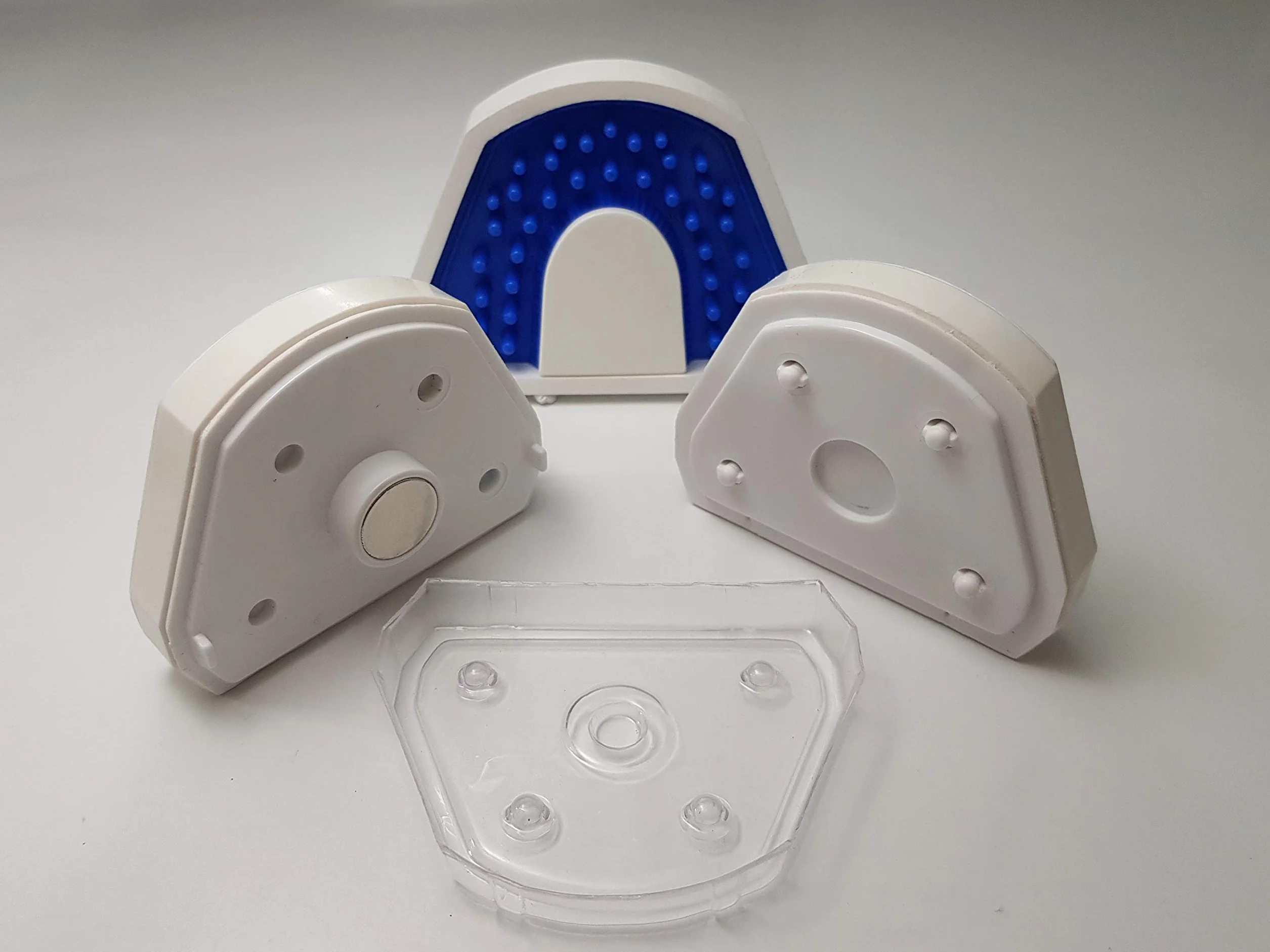 KIT porta placchette dentali per articolatore dentale (NON INCLUSO) per laboratorio odontotecnico SENZA ARTICOLATORE