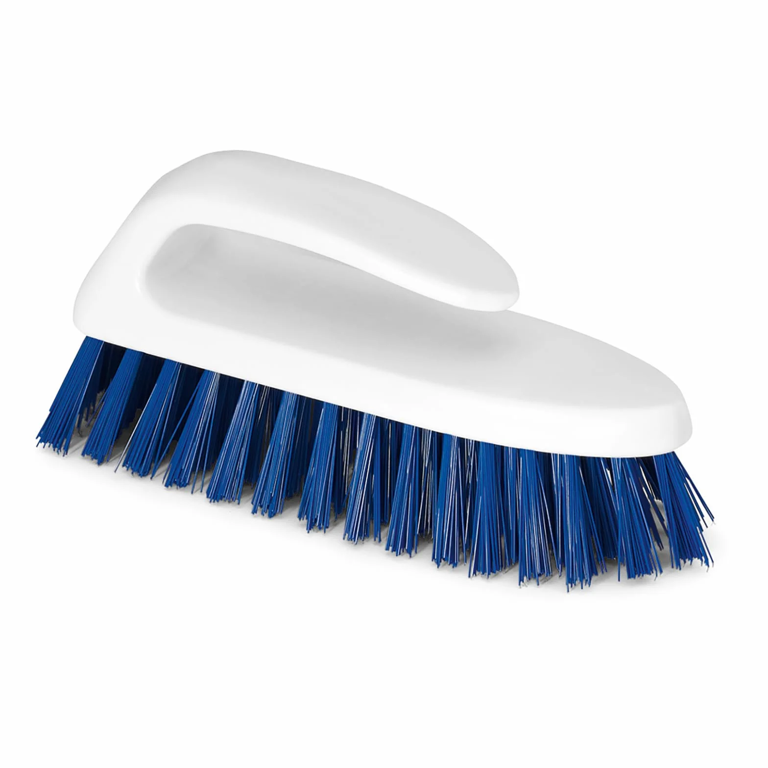 La Briantina Spazzola Multiuso per Pulizie con Impugnatura Ergonomica, Fibre PBT Alta Qualità, Sterilizzabile, Lunghezza 18 cm, Colore Blu