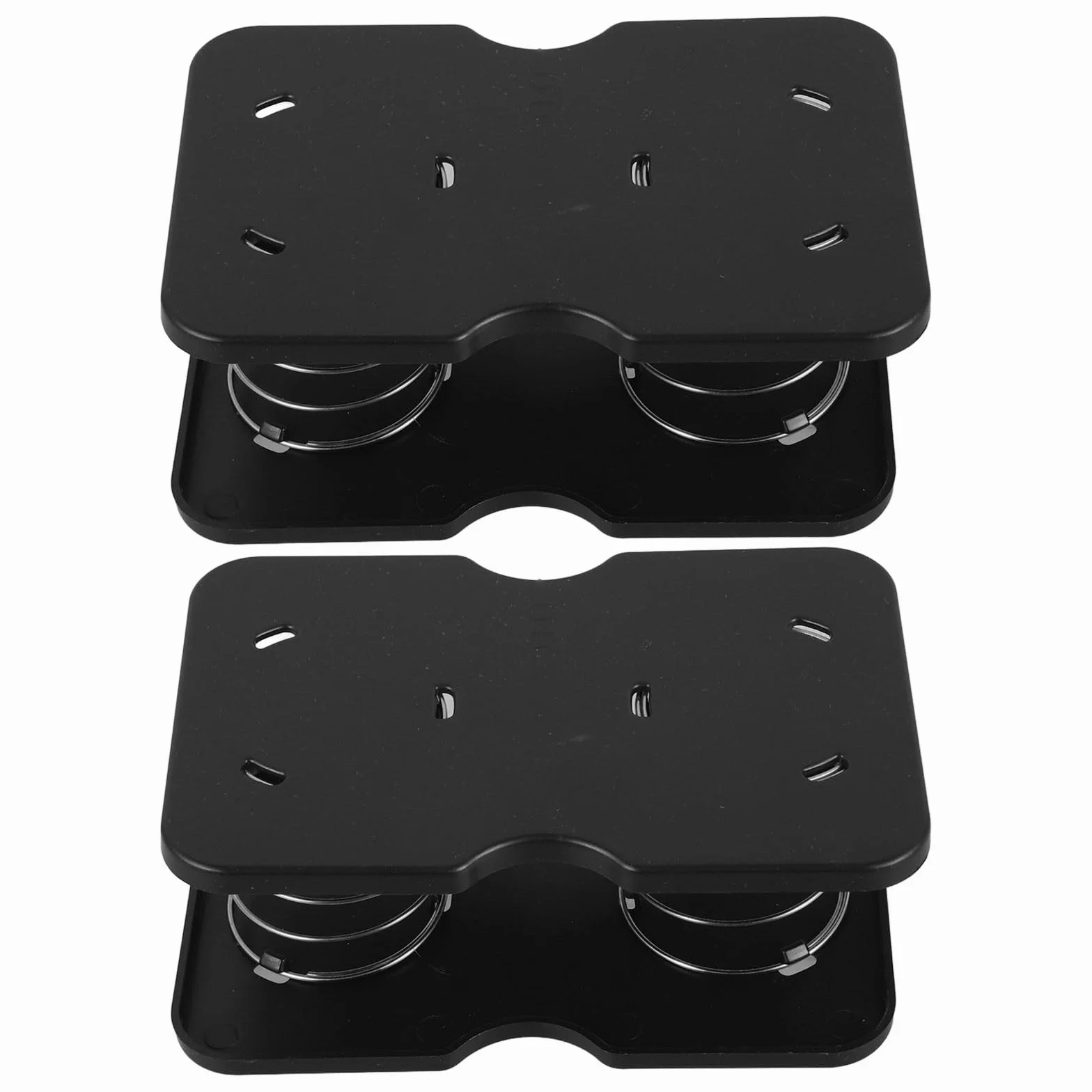 Yardenfun Staffa per Scatola di Fazzoletti 2 Pezzi in Acciaio Inossidabile e Plastico Elevata Resistenza e Grande Capacità di Carico, come Accessorio per Bagno