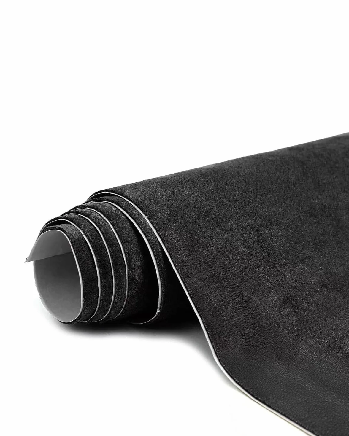 1 rotolo di pellicola autoadesiva in microfibra, tessuto per rivestimento tetto auto 20 x 30 cm, pelle scamosciata elasticizzata autoadesiva, pellicola in ecopelle per interni auto, nero