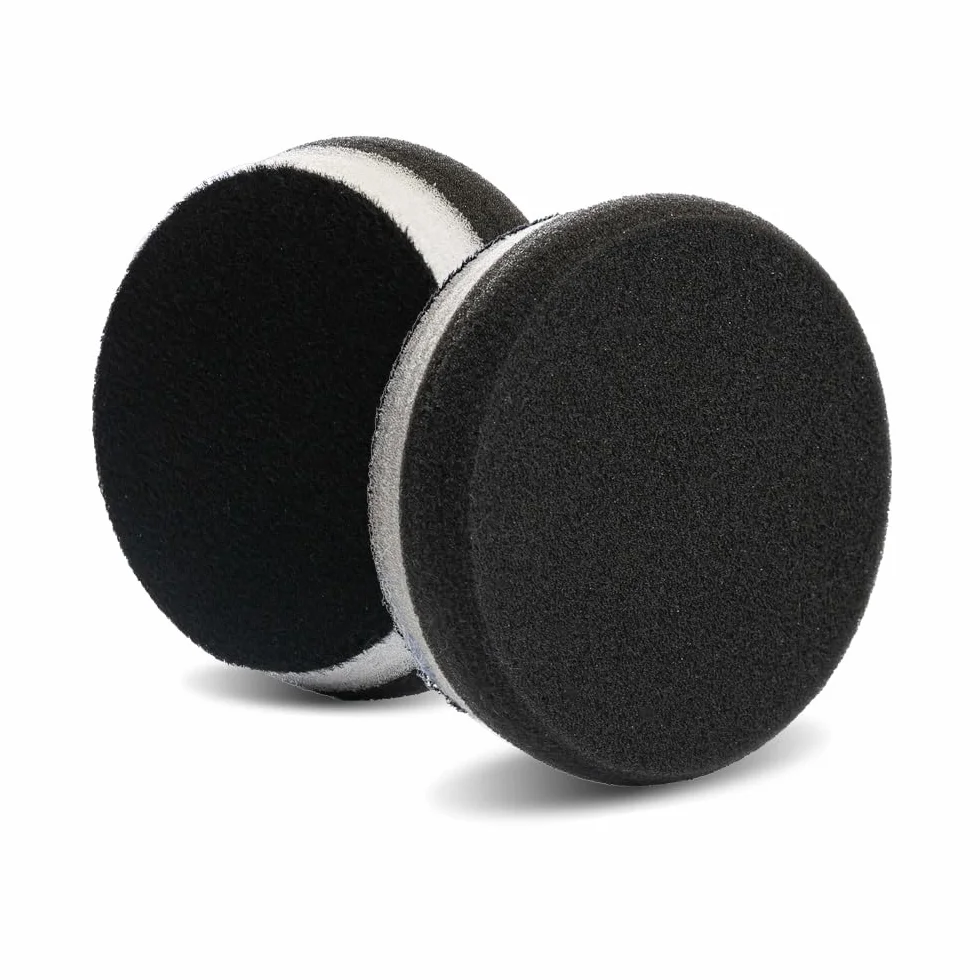 Lake Country HDO Black Finshing Pad, 2 Pack, 3.5"