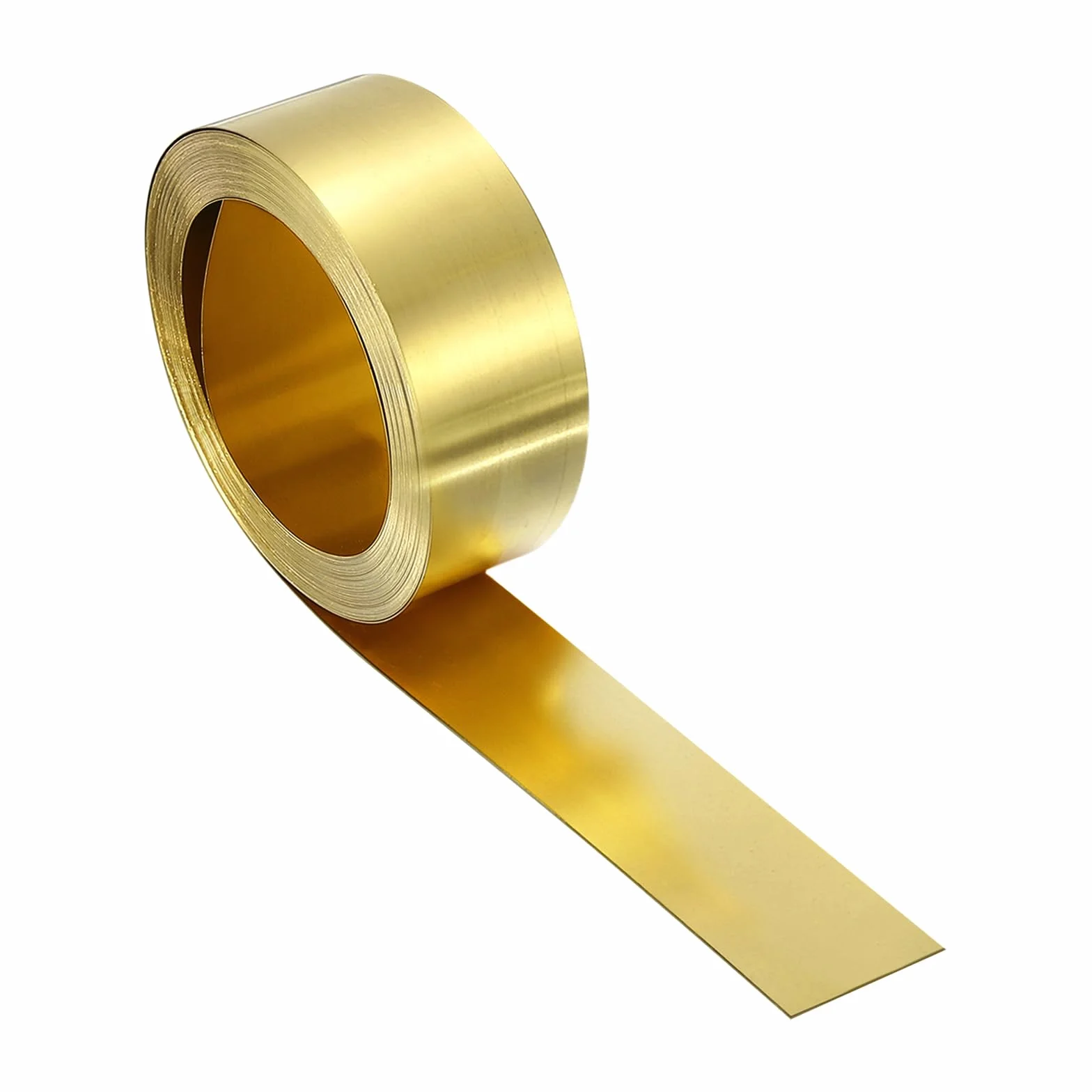 QUARKZMAN Foglio in Ottone, 0.5 x 15 x 3000mm (Spessore x Larghezza x Lunghezza) Rotolo di Lamiera in Ottone per Creazioni, Progetti Fai da Te Elettrici, Riparazioni, Oro