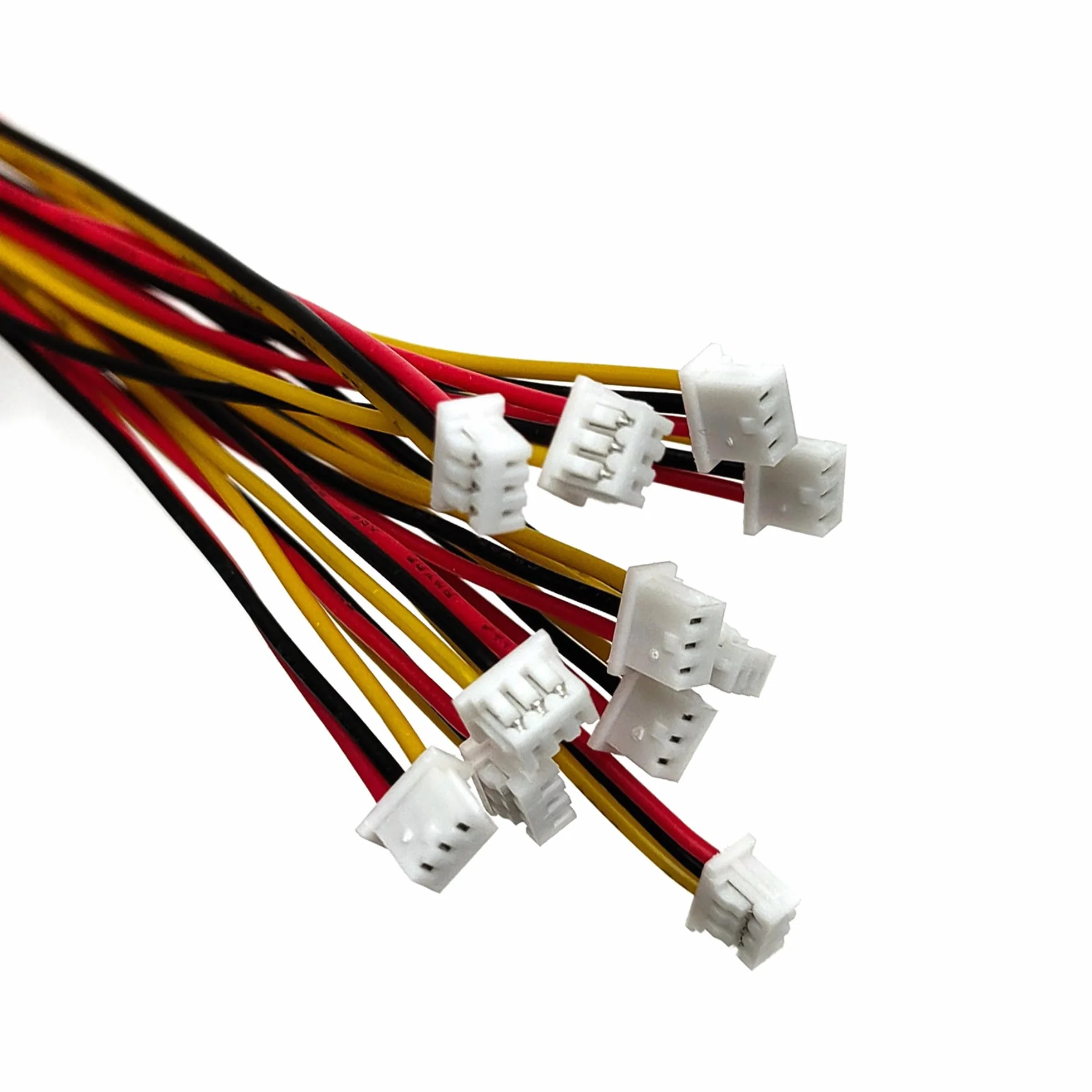10 paia di connettori JST da 1,25 mm, 3 pin, connettore micro maschio e femmina con cavo UL1571-26AWG da 100 mm