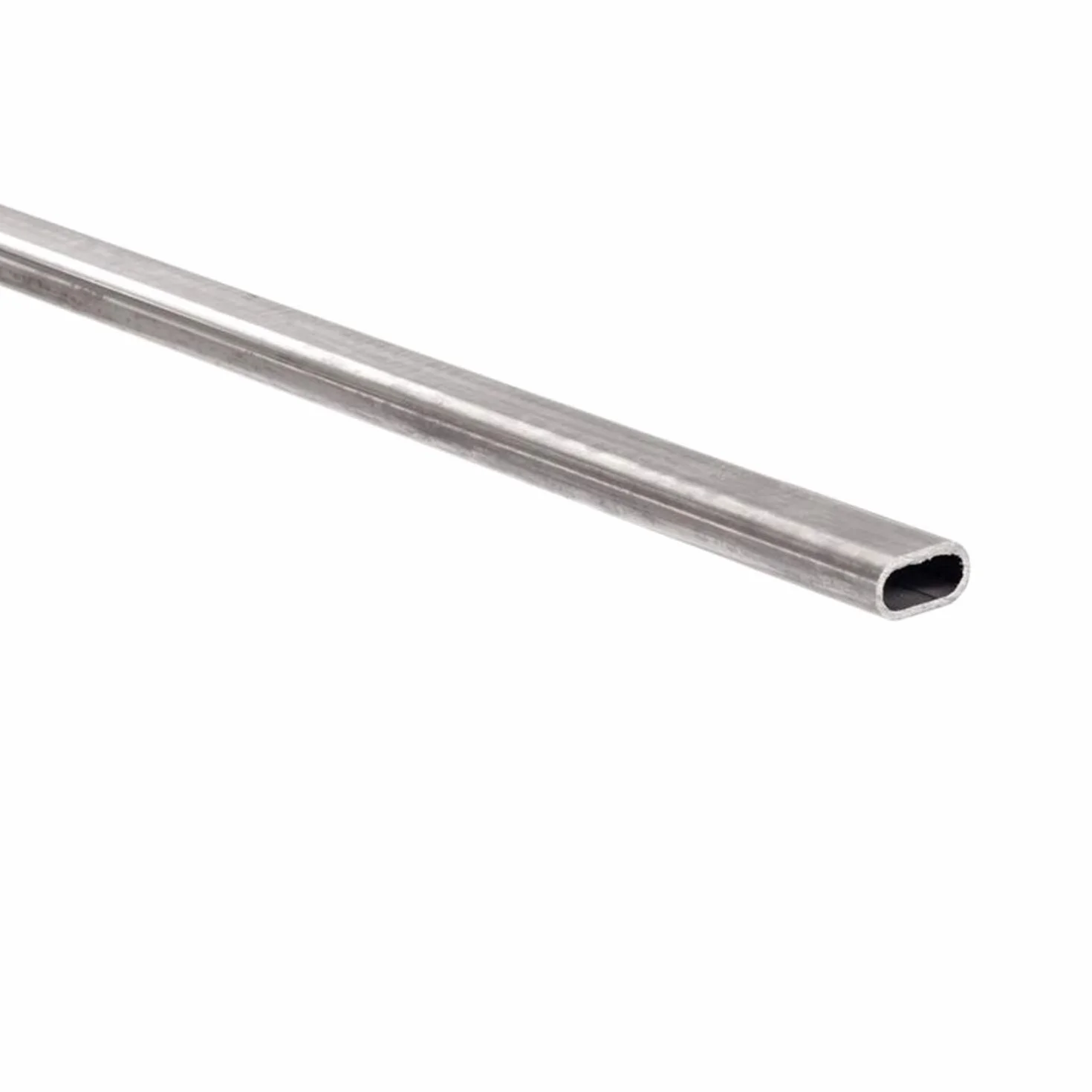 Tubo Barra ovale in ferro 30x15 mm spessore 1,5 mm asta appendiabiti da interno armadio 1 mt Made in Italy
