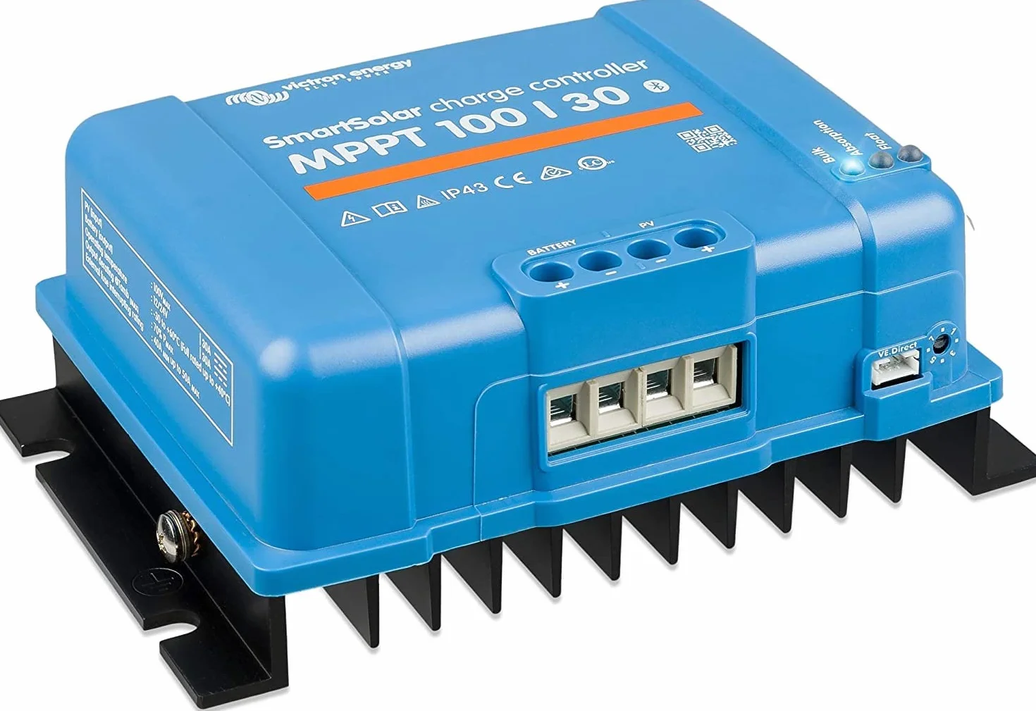 Victron Energy SmartSolar MPPT 100V 30A 12/24V Regolatore di Carica Solare Bluetooth