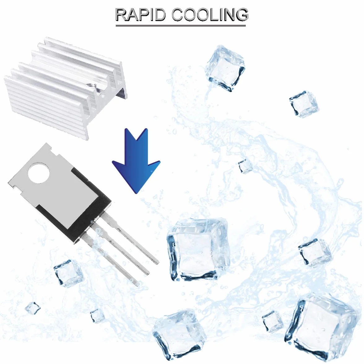 TIP120 Transistor NPN 5A 60V TO-220 Darlington di potenza epitassiale in silicio per Arduino