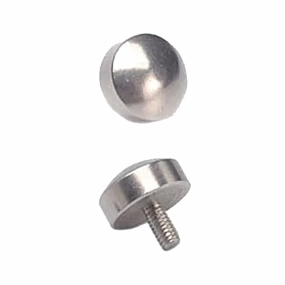 Punto sferico M2,5 diametro 10 mm lunghezza effettiva 5 mm acciaio ad alta velocità per indicatore a quadrante