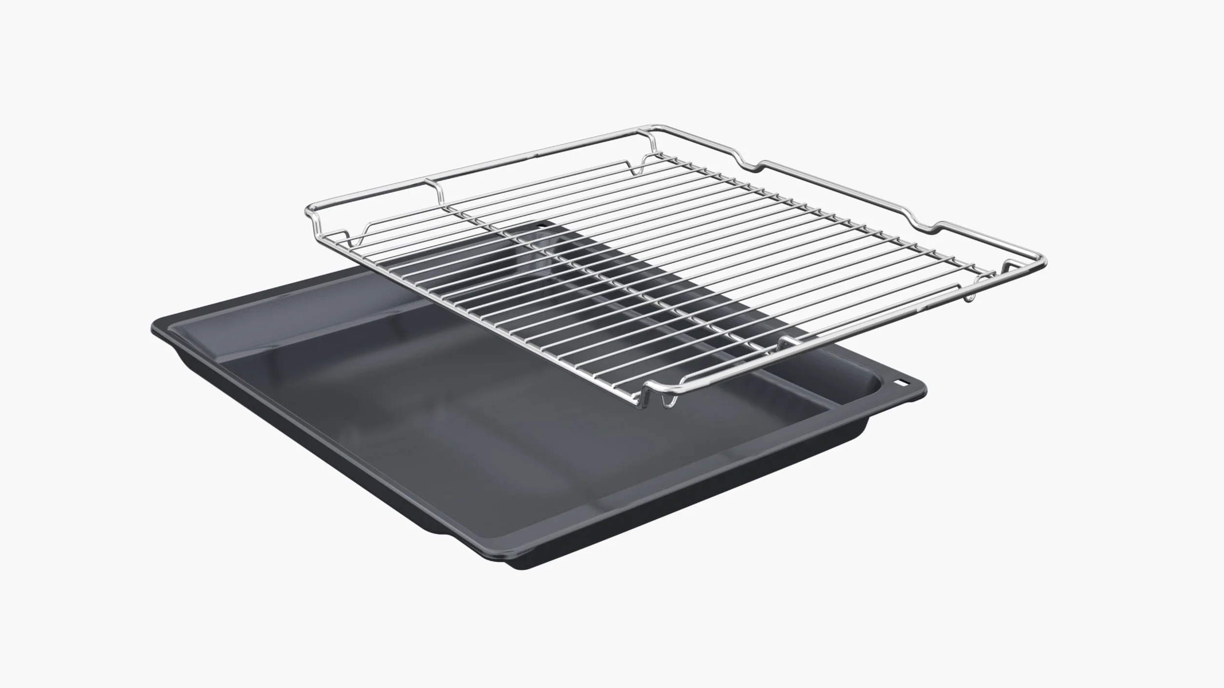 Bosch HBA534BS3F Forno da Incasso EcoClean Display LED Rosso Inox 60x60 cm