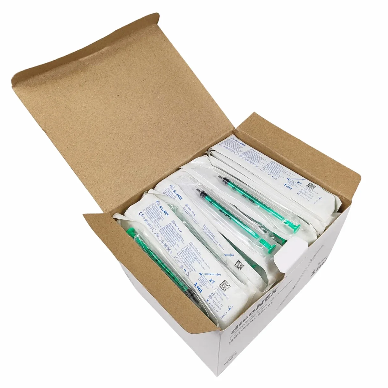 Siringhe senza ago Sterili 1 ml luer 100 pz
