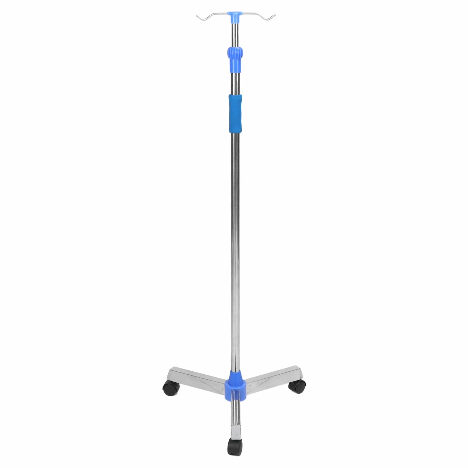 Asta Portaflebo, Asta per Sacca Portaflebo Resistente Alla Corrosione Telescopica Stabile Elevata tenacità Stabile Pavimento Robusto per Anziani per Ospedale