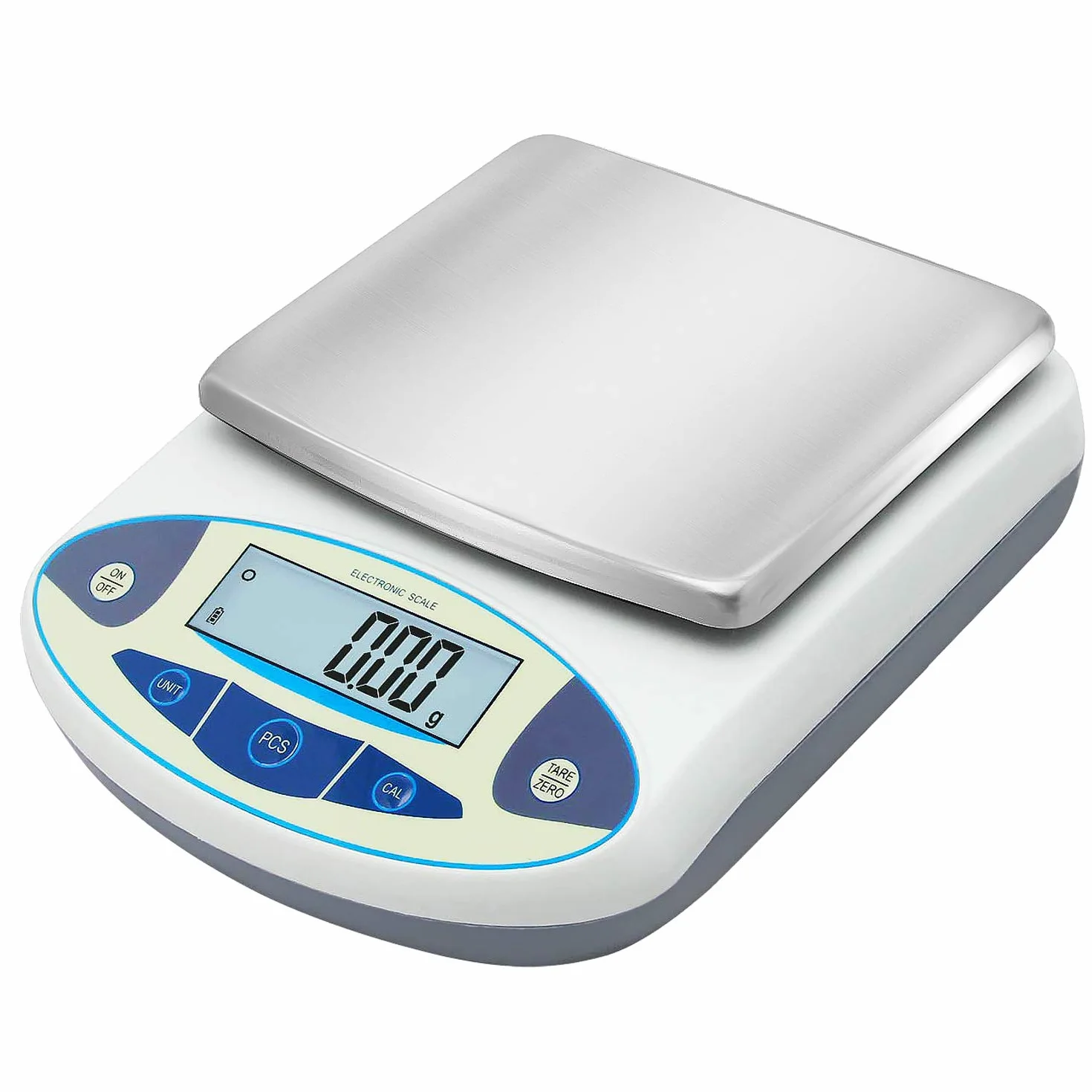Bilancia da Laboratorio Bonvoisin 200-5000g 0.01g Bilancia Analitica Elettronica di Alta Precisione 0,01g Bilancia da Cucina Digitale Bilancia per Gioielli Bilancia Scientifica (5000g,0.01g)