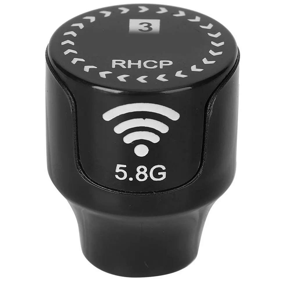 5,8 GHz 3dBi, Larghezza di Banda 100 MHz Ad Alta Efficienza Segnale Forte Antenna FPV da 5,8 GHz Facile da Installare per Ricevitore Trasmettitore Drone 5.8G (Foro)