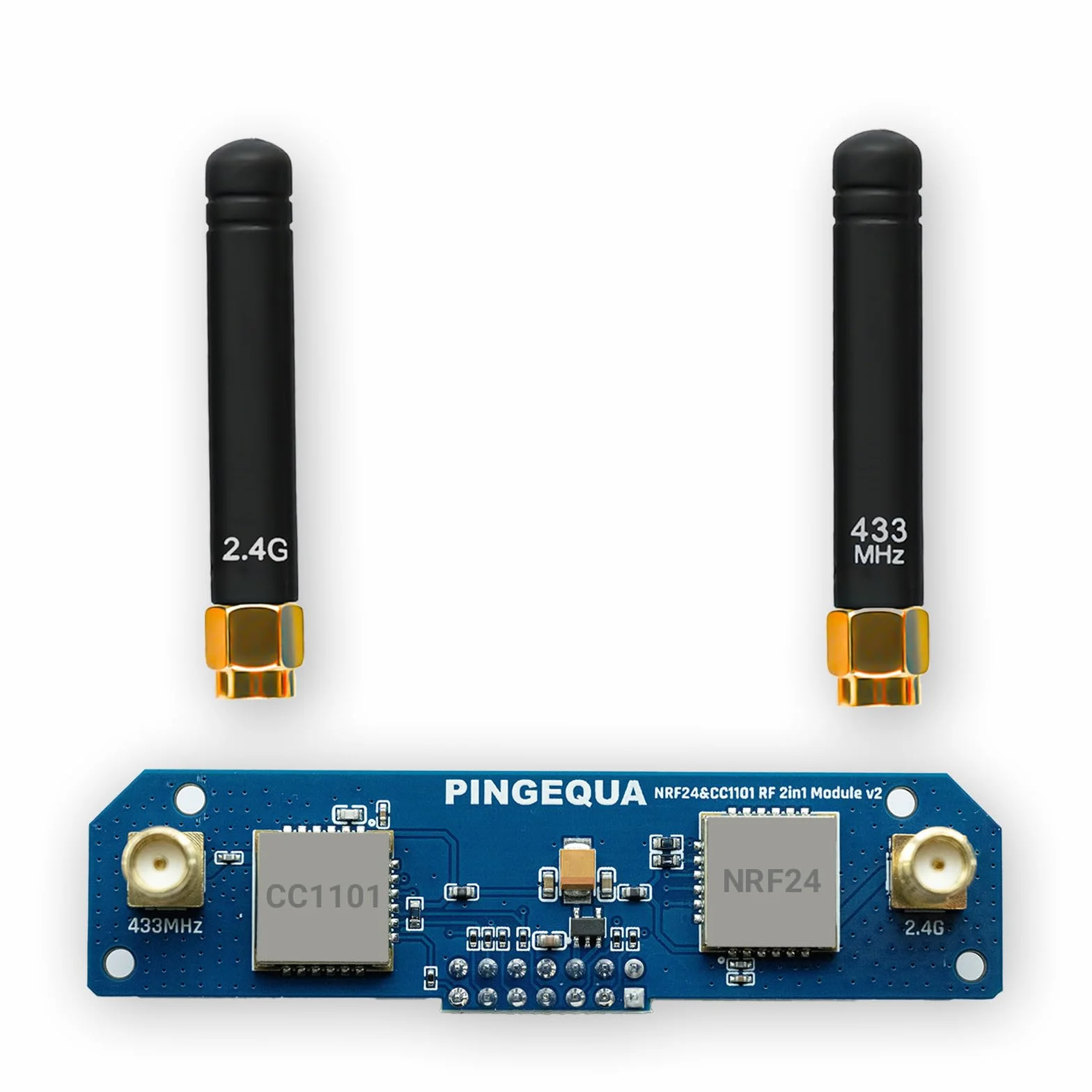 Scheda di sviluppo RF 2-in-1 per M5Stack Cardputer ADV, compatibile NRF24 & CC1101, 2,4GHz & 433MHz, commutazione automatica, protezione SPI/GPIO