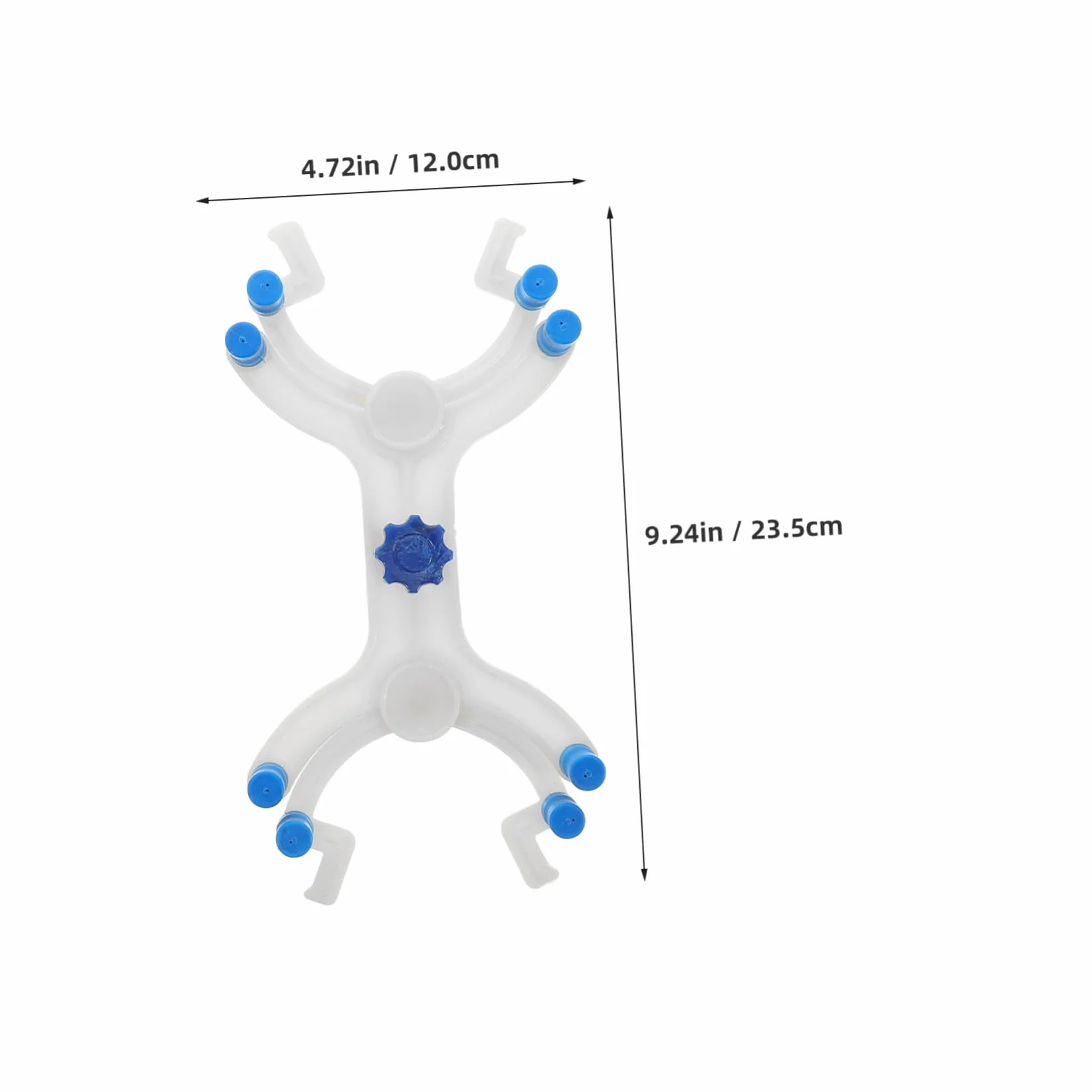 Pinza Regolabile Plastica Per Burette e Becher Clip Butterfly Doppia Per Supporto Laboratorio Accessorio Versatile Per Esperimenti Chimici