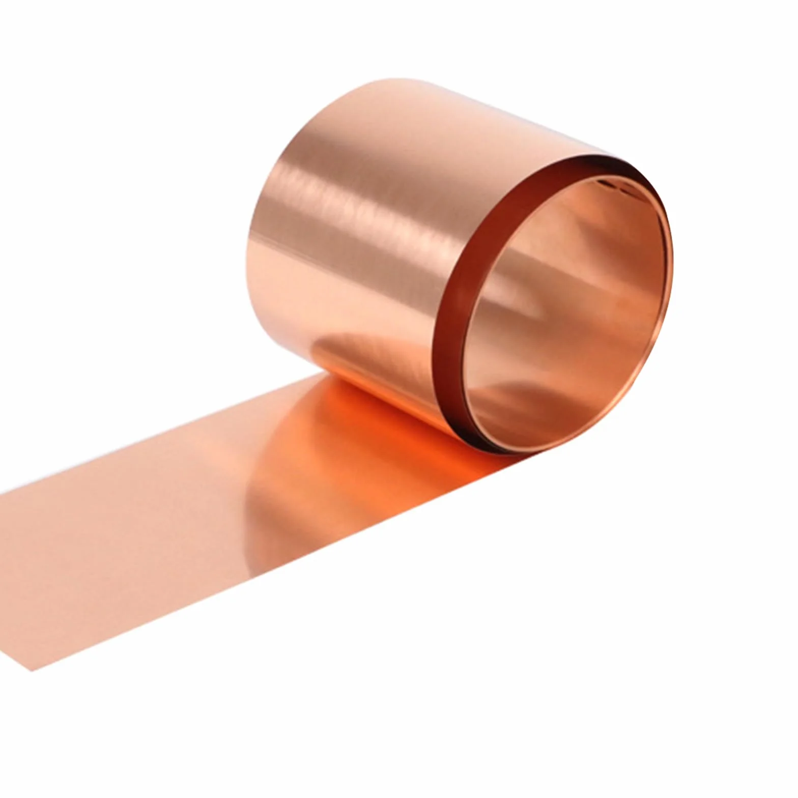 Rotolo Foglio Rame, 0.05mm x 50mm x 1m Lamiera Pura, Nastro Flessibile, Fai Da Te, Artigianato, Schermatura EMI