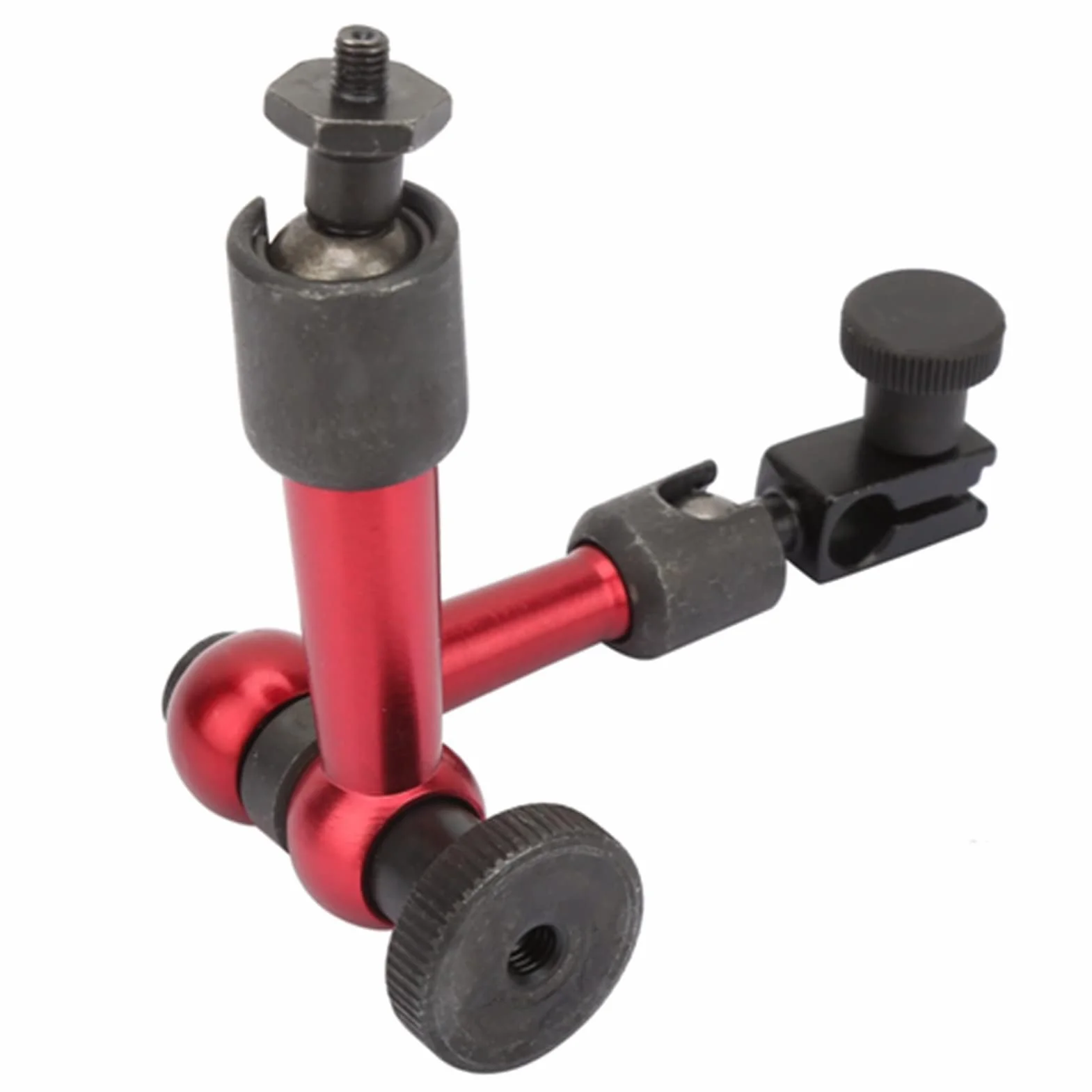 Portacomparatore con Base Magnetica Universale M5, Comparatore con Base Magnetica Comparatore con Supporto per Supporto Braccio Magnetico per Comparatore e Comparatore a Leva