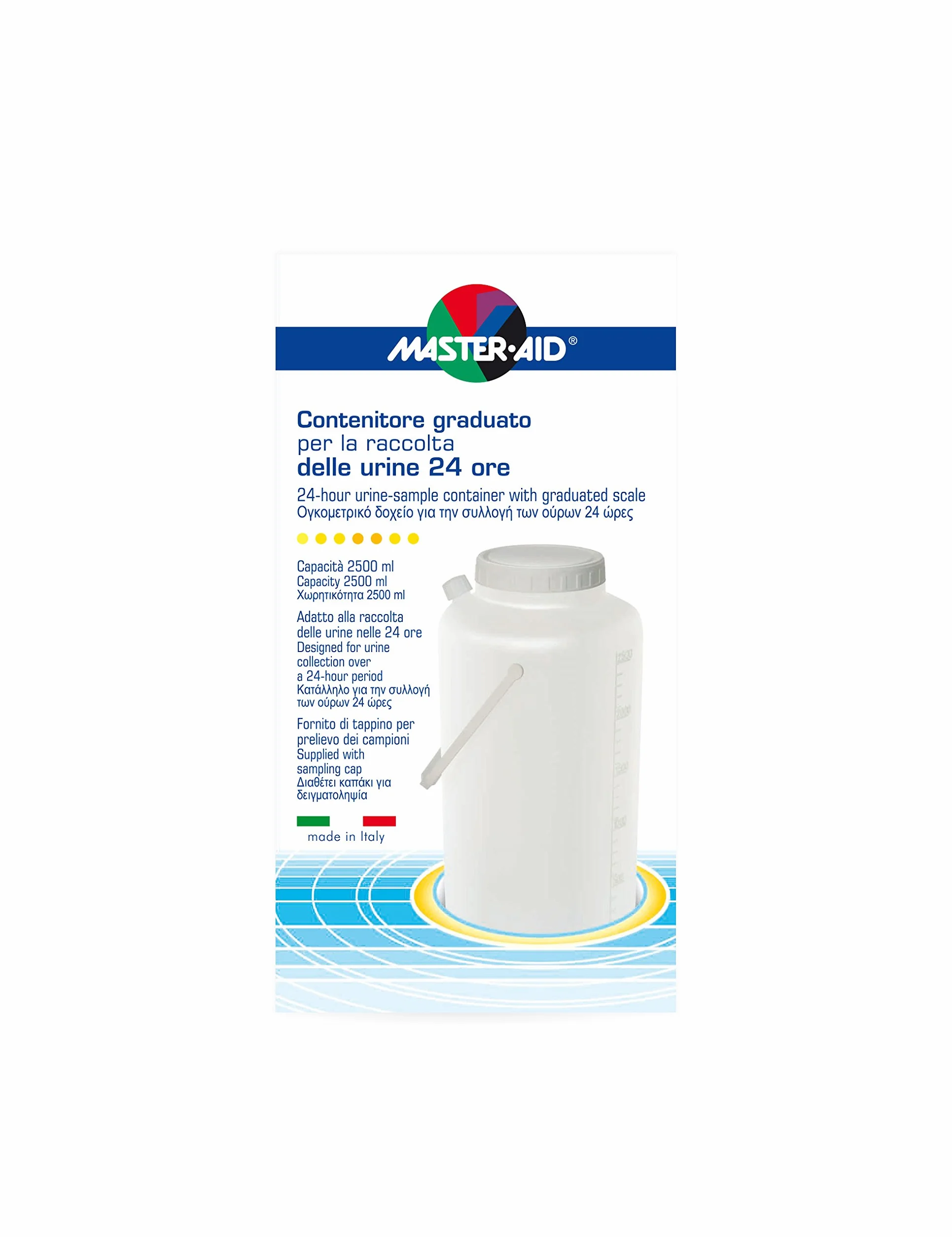 MASTER AID TANICA URINE 2500 ml 24H