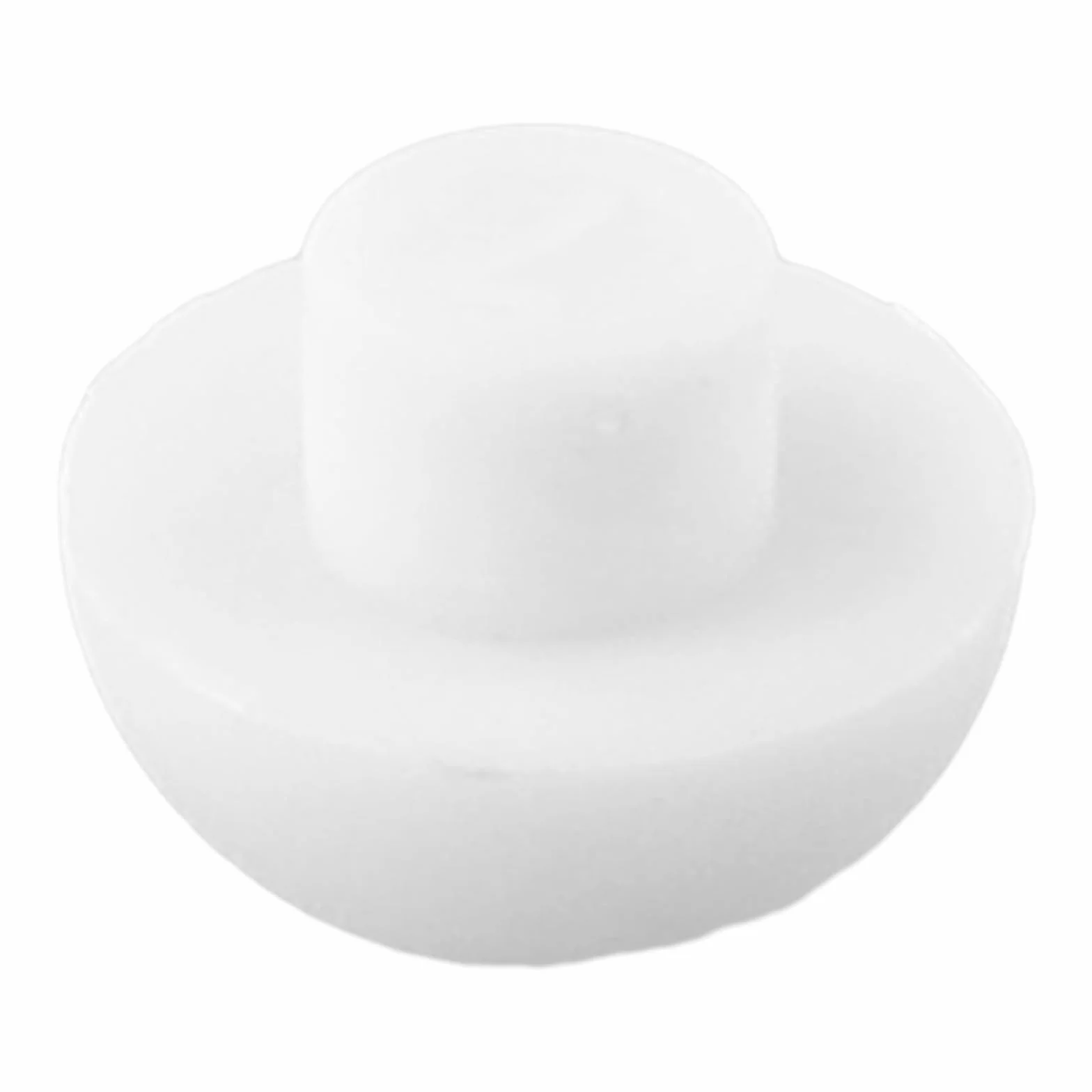 Cuscinetti Paracolpi Bianchi per Sedile WC in ABS e TPE, Set da 10 Pezzi