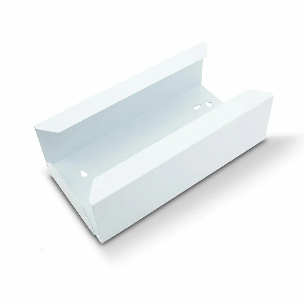 Porta guanti – Dispenser guanti monouso – con supporto a parete (bianco)