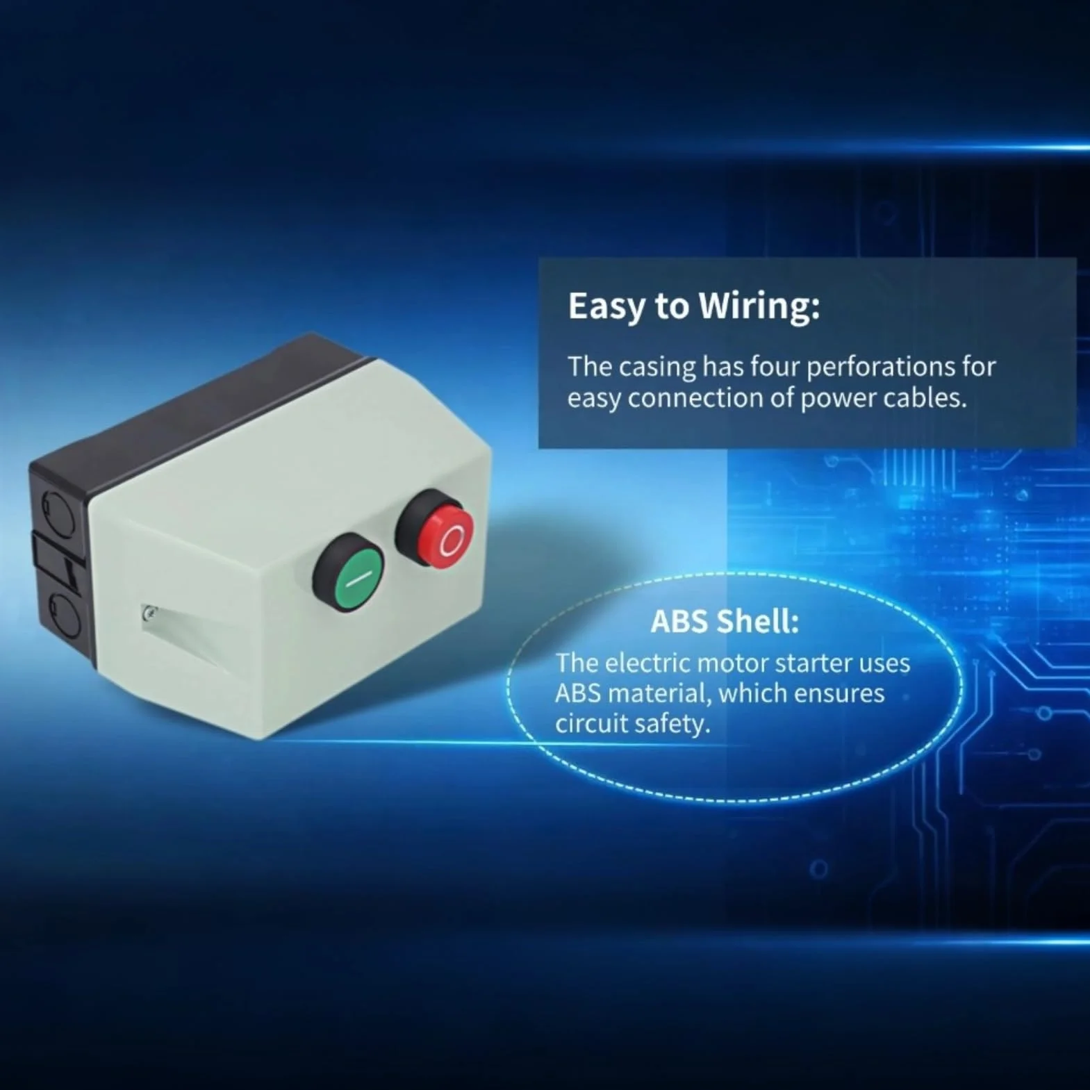 Avviatore Motore Magnetico LE1D12M7 3 phase dol starter Avviatore Motore Elettrico Magnetico IP55 Quadro Elettrico di Controllo Impermeabile Ignifugo Per Motori Controladores de motor