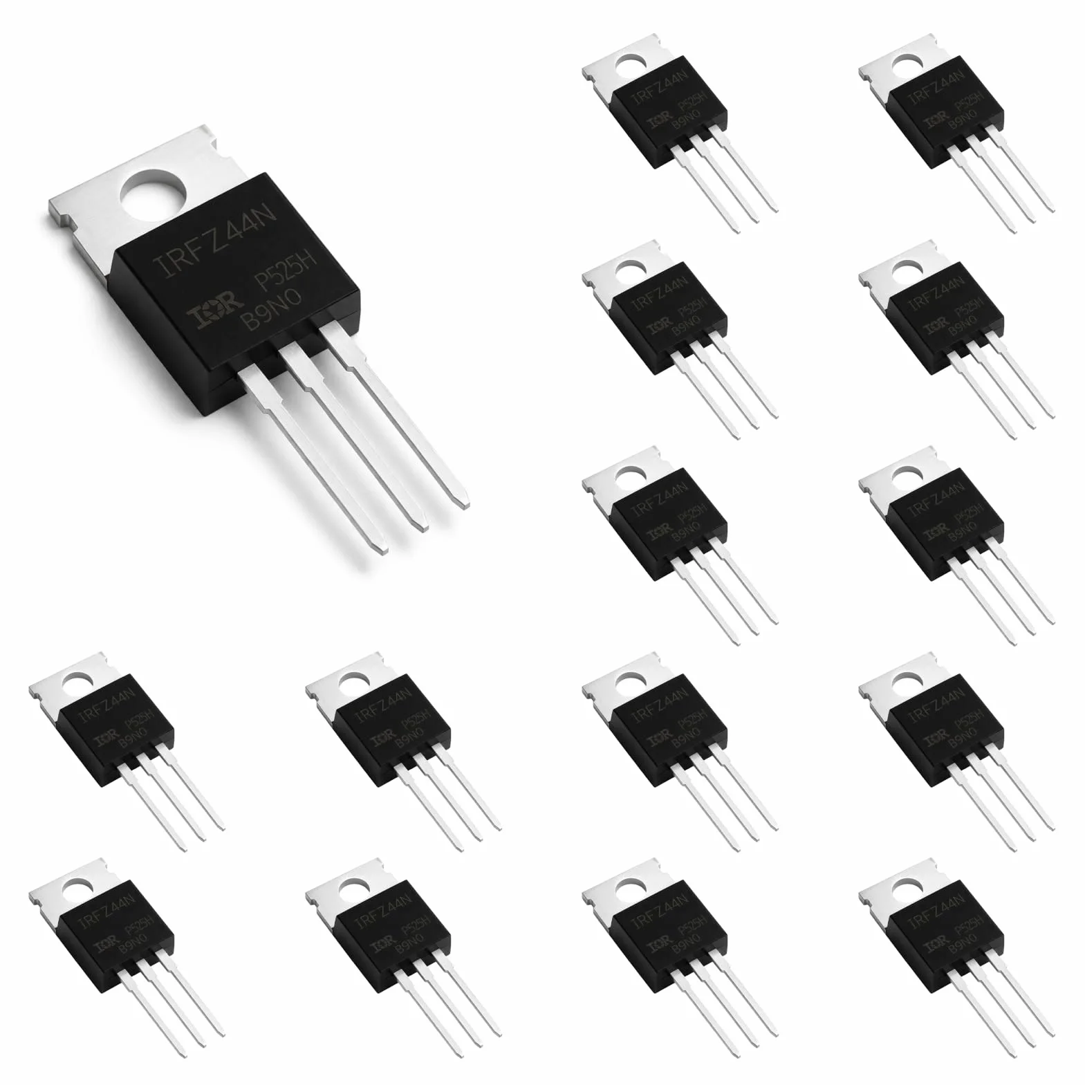 IRLZ44N MOSFET N canale 55V 47A TO-220AB Transistor set MOSFET di potenza per progetti elettronici
