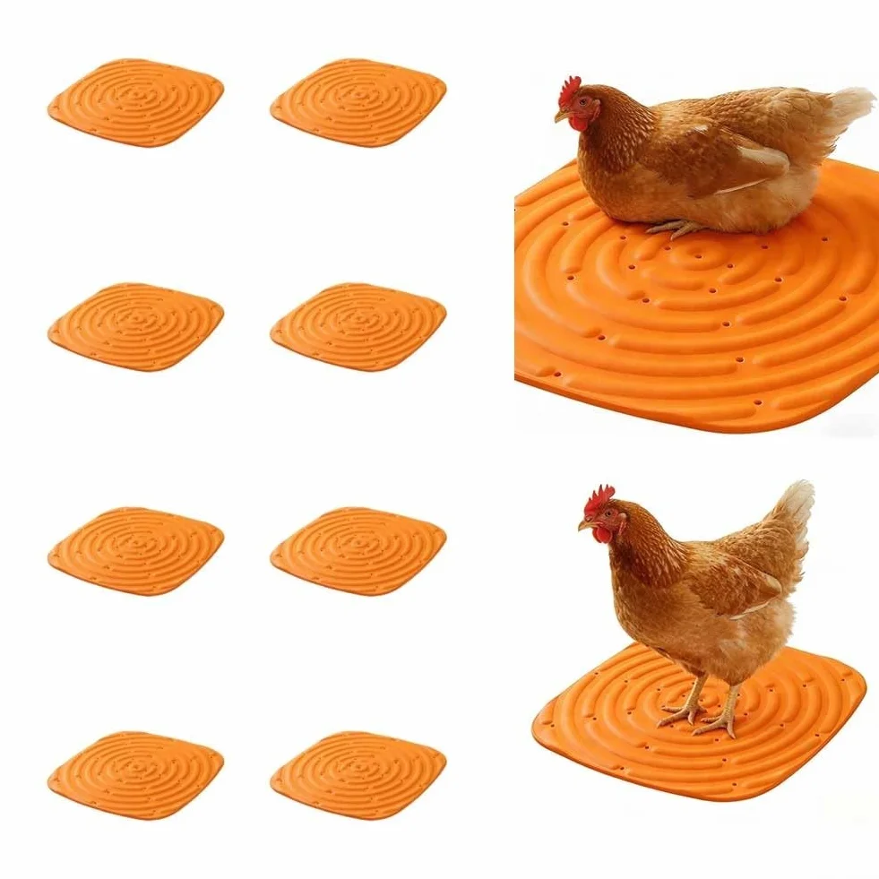 Tappetino nidificazione pollo lavabile 30x30 cm 6 pezzi