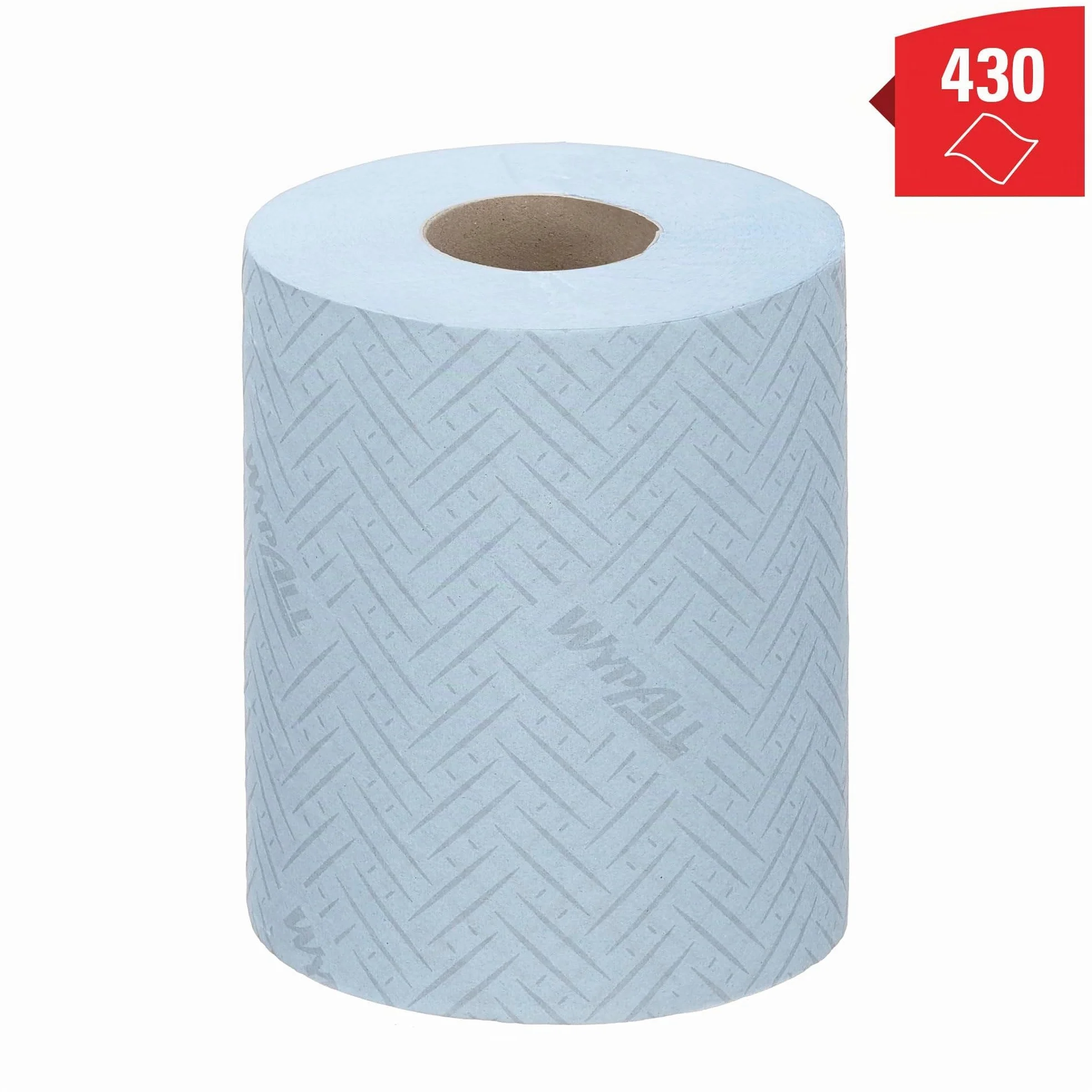 WypAll® L10 Panno in carta per uso igienico e alimentare 6223 Rotolo azzurro 1 velo 6 rotoli 430 panni