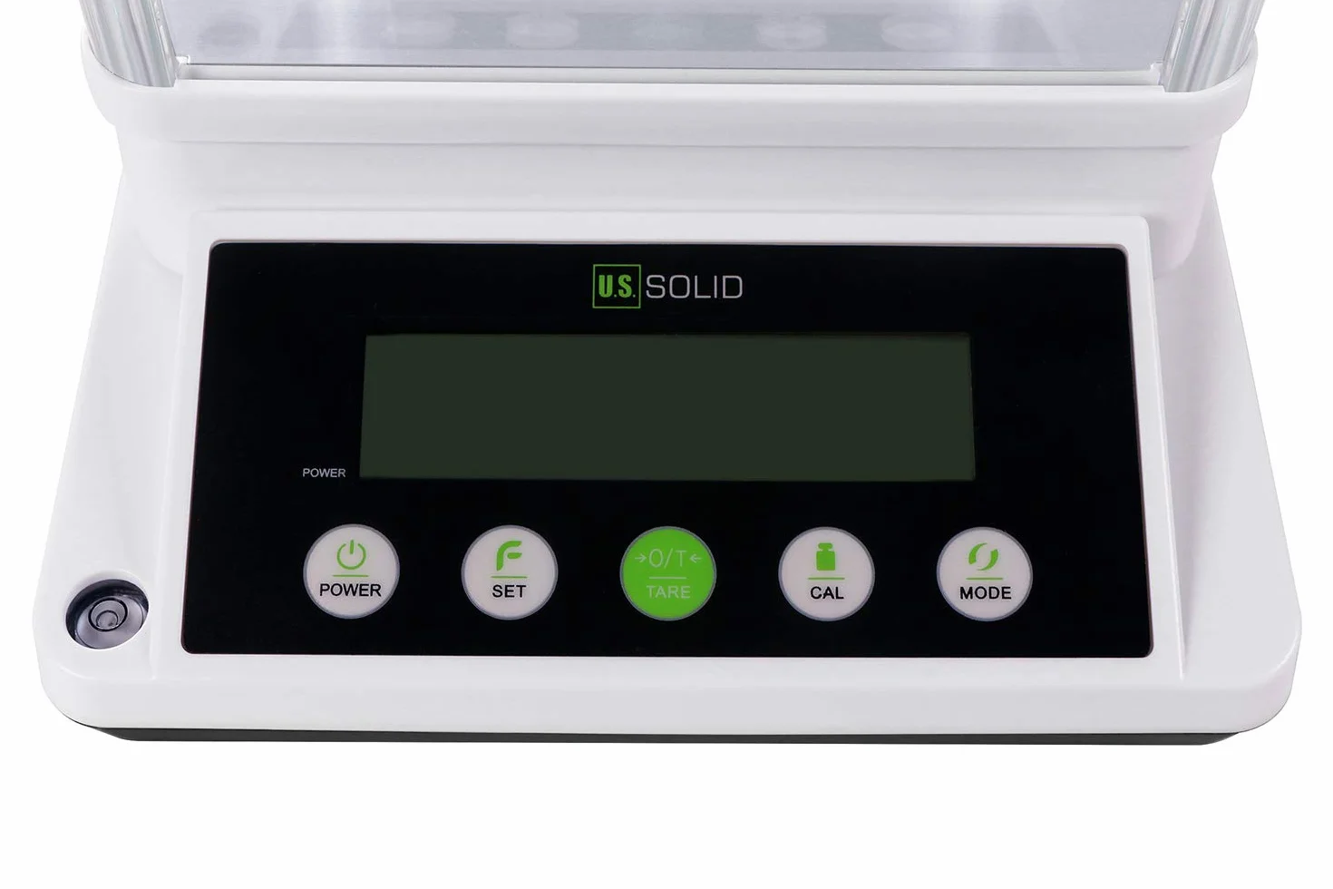 U.S. SOLID Bilancia di precisione da 0,001 g – Bilancia digitale analitica Lab – Bilancia elettronica di precisione con una precisione di 1 mg e 2 schermi LCD – 310 g/0,001 g