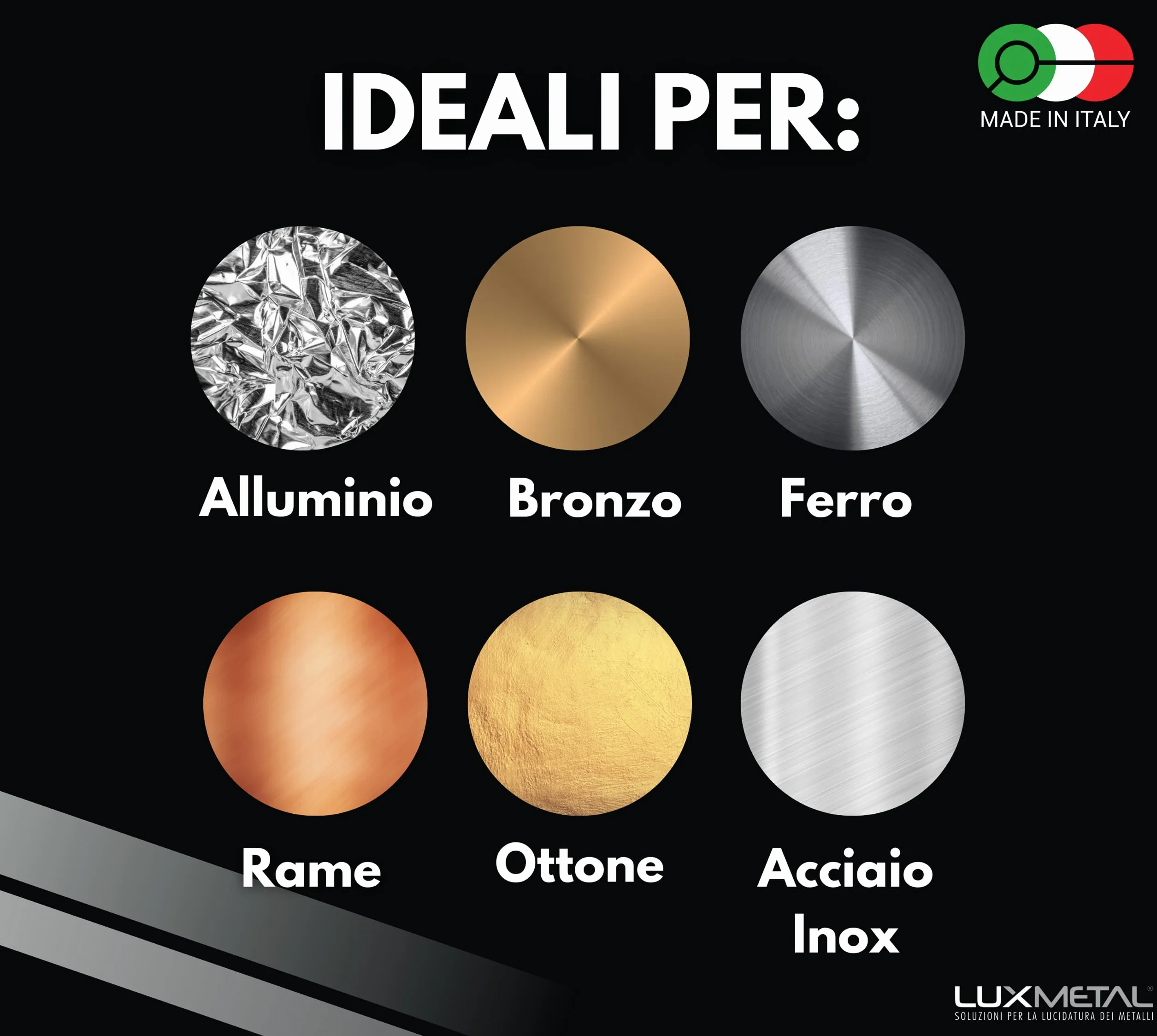 Dischi In Sisal Pura Per Lucidare A Specchio Metalli Acciaio Inox 200 mm Lux Metal
