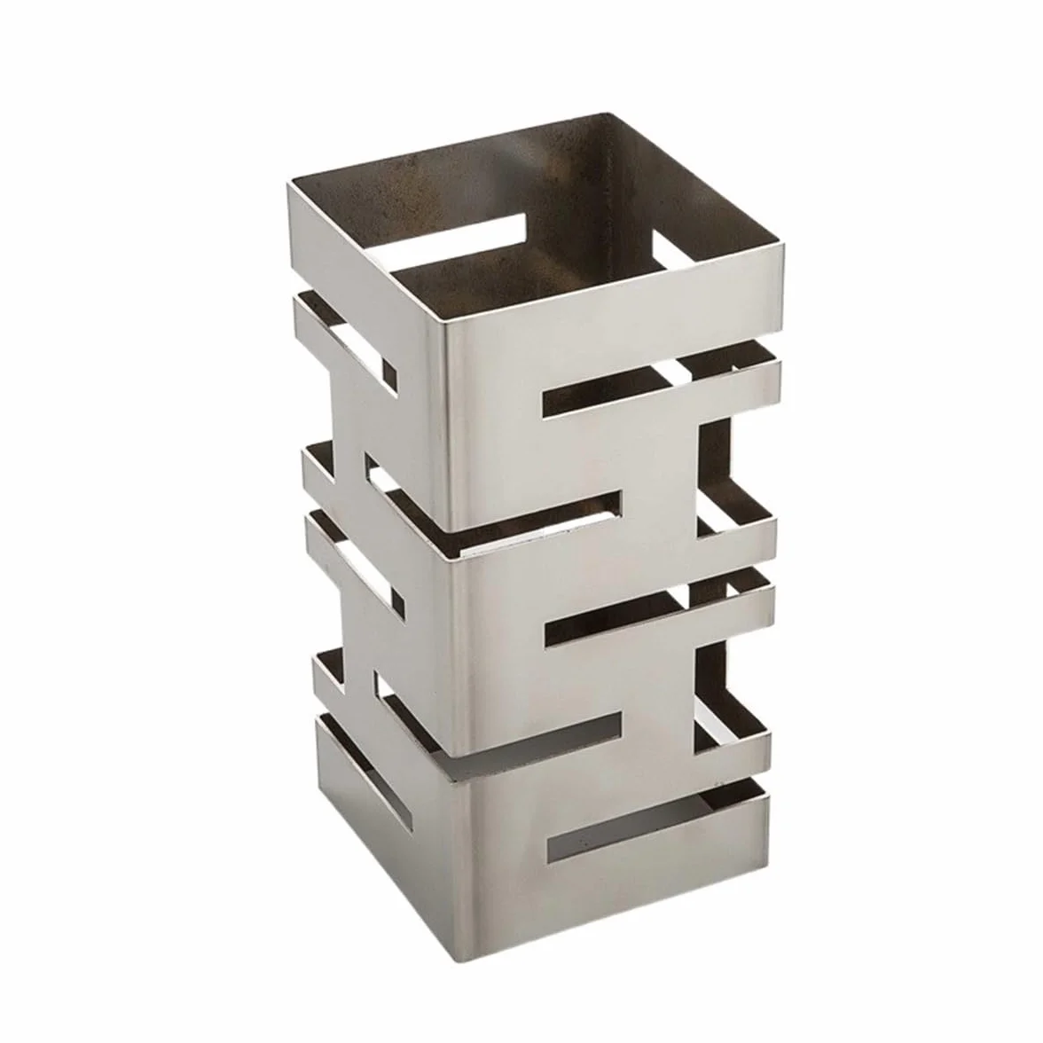 Tubo quadrato in acciaio inox 304, 2 pezzi, 20 mm x 20 mm x 200 mm, spessore parete 1 mm, tubi metallici quadrati, tubo quadrato in acciaio inox