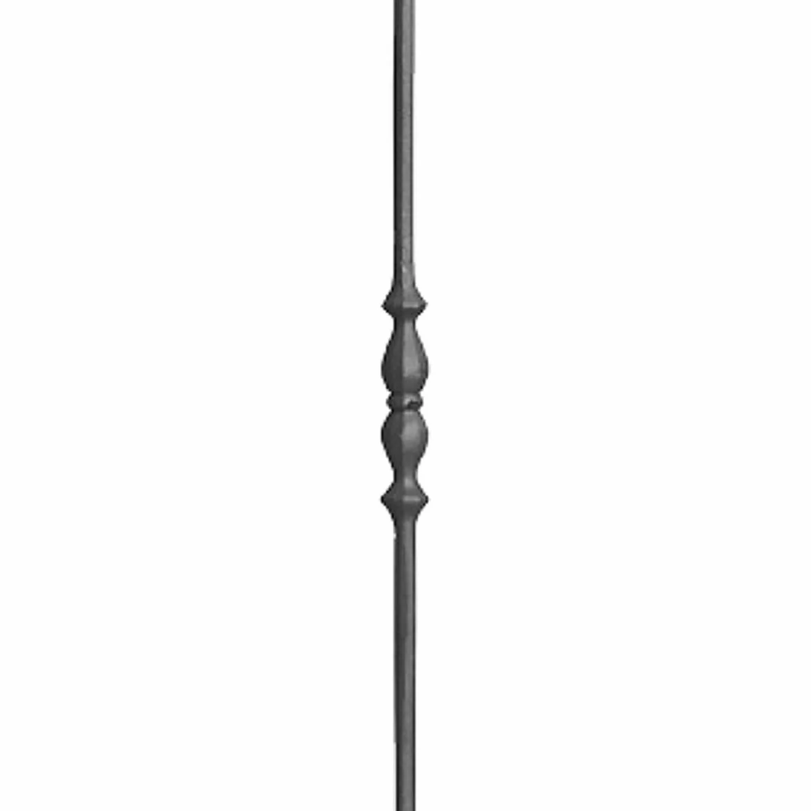 Palo paletto per recinzioni esterne h. 1000 mm Ø 14 mm sezione tonda liscio Set da 10 pezzi Made in Italy