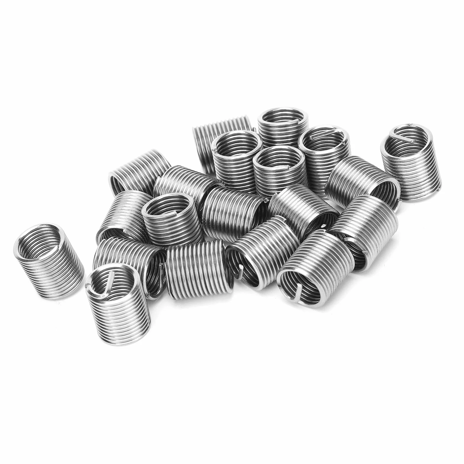 Manicotto di Riparazione Filo M12x1.5 Inserisci in Acciaio Inossidabile 20 Pc per Ripristino Filettatura
