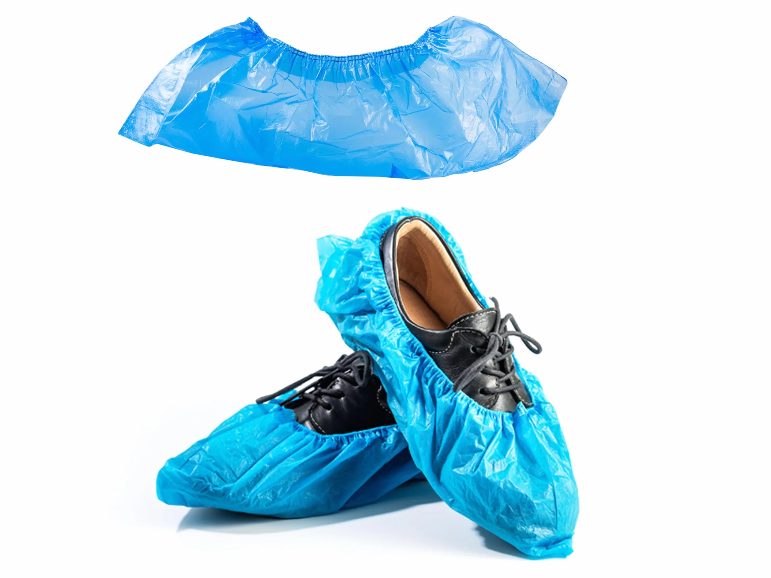 BEPER C206UTI006 Copri scarpe Monouso Impermeabili Antiscivolo Set 100 Sacchetti Blu