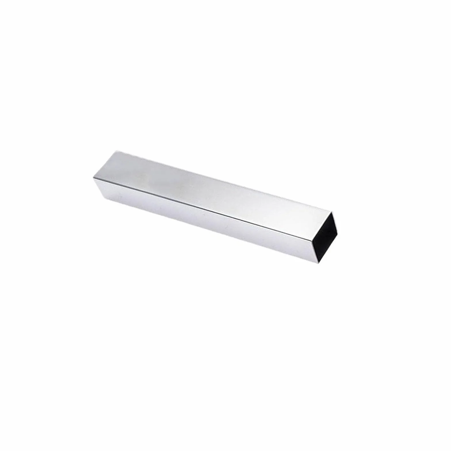 Tubo quadrato in Acciaio Inox 35mm x 2mm, Lunghezza 100mm, 304 Acciaio Inox Tubo