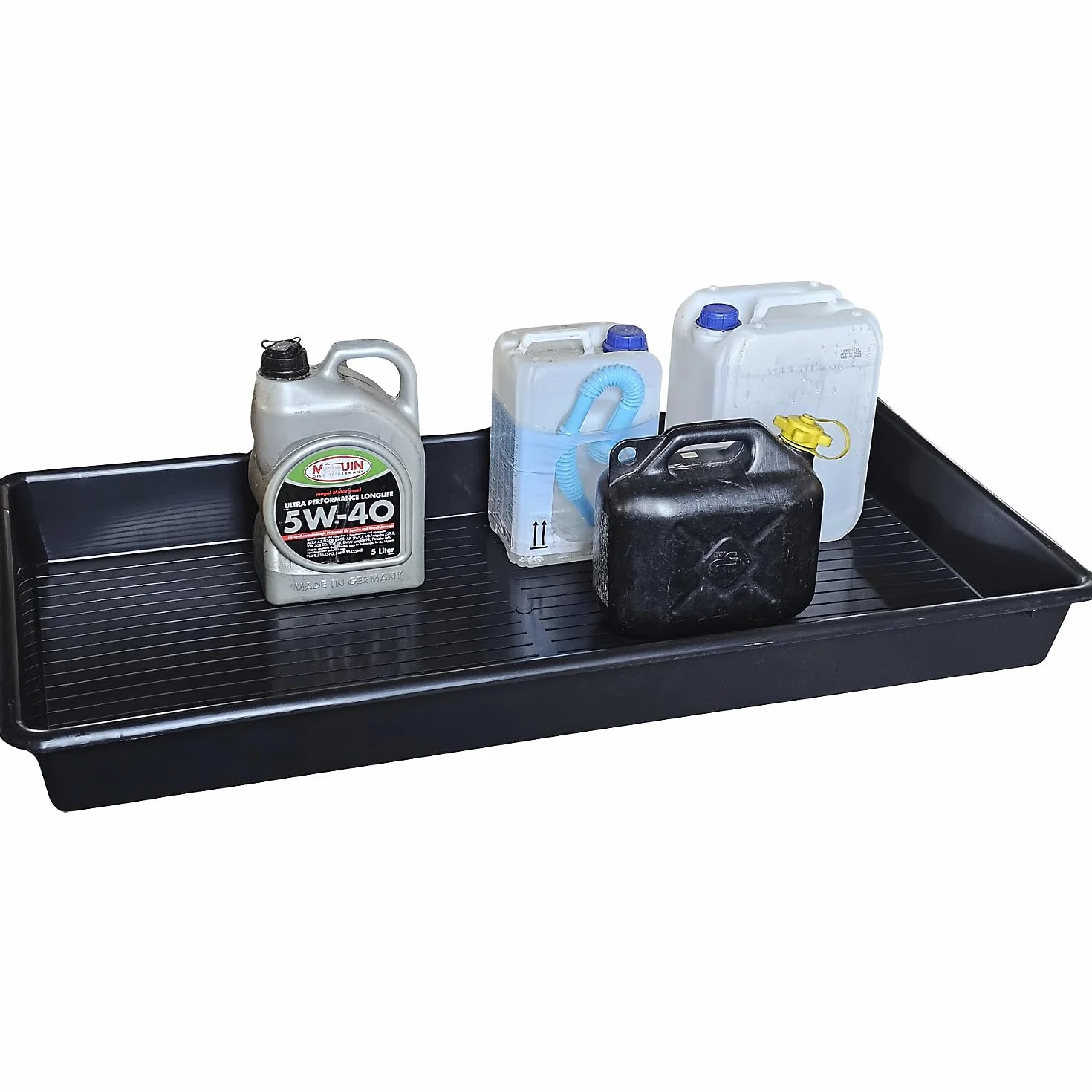 Vasca universale in PE per taniche 80 l 1200 x 600 x 120 mm impilabile