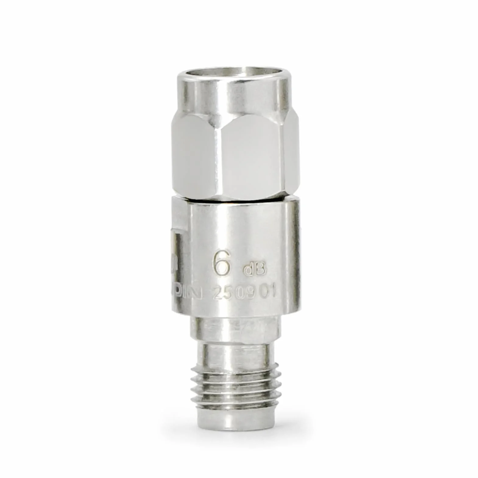 Attenuatore coassiale RF da 12,4 GHz, 3/6/10/20/30 dB, 5 attenuatori SMA in rame, da maschio a femmina, 2 W, 50 Ohm SMA Attenuatore, utilizzato nelle comunicazioni mobili, aviazione, radar