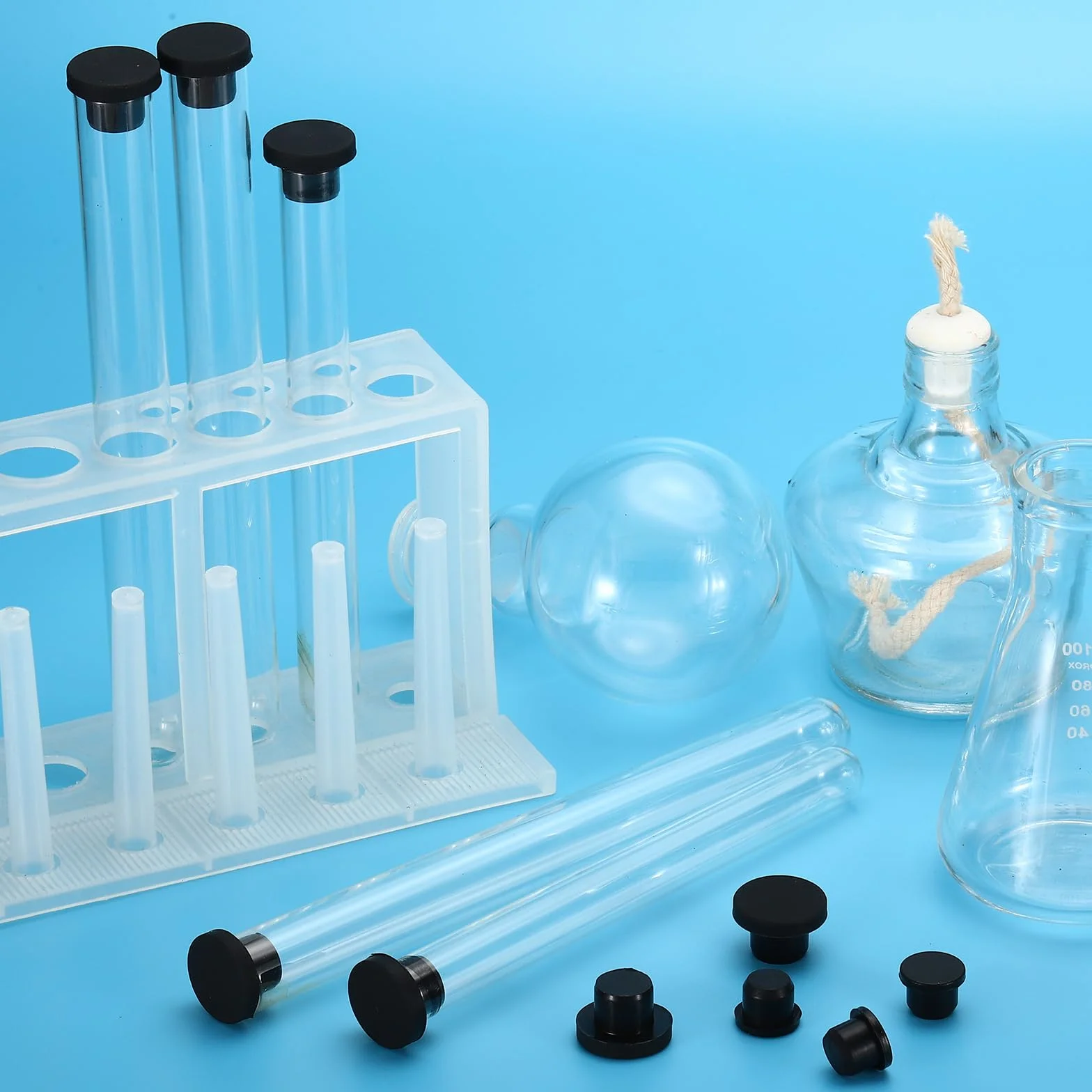 QUARKZMAN Silicone Gomma Tappo Fori 8-8,5mm Tappi Flessibili Morbidi Copriforo Nero