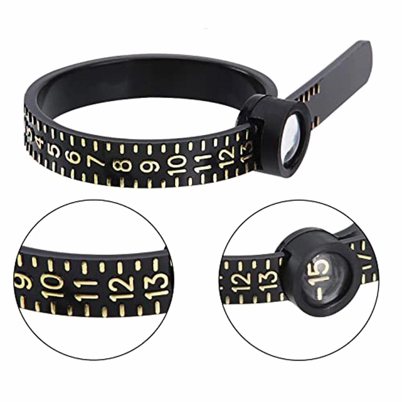 GUOHUA Misuratore Anello Dita Taglia US 1-17