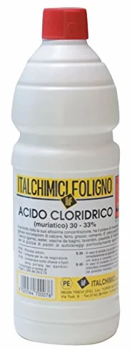 ACIDO MURIATICO PURO AL 33% LT 1