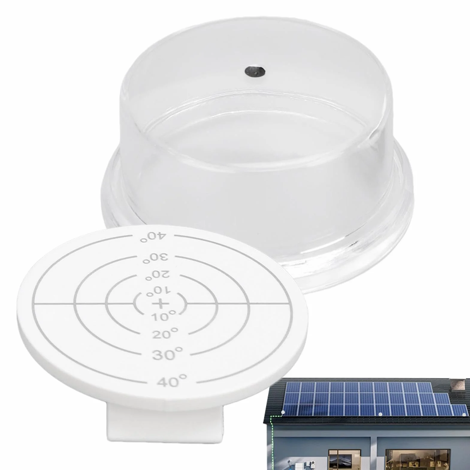 Guida ad angolo solare, inseguitore solare per pannello solare - Indicatore di pannello solare resistente al calore - per pannelli versatili